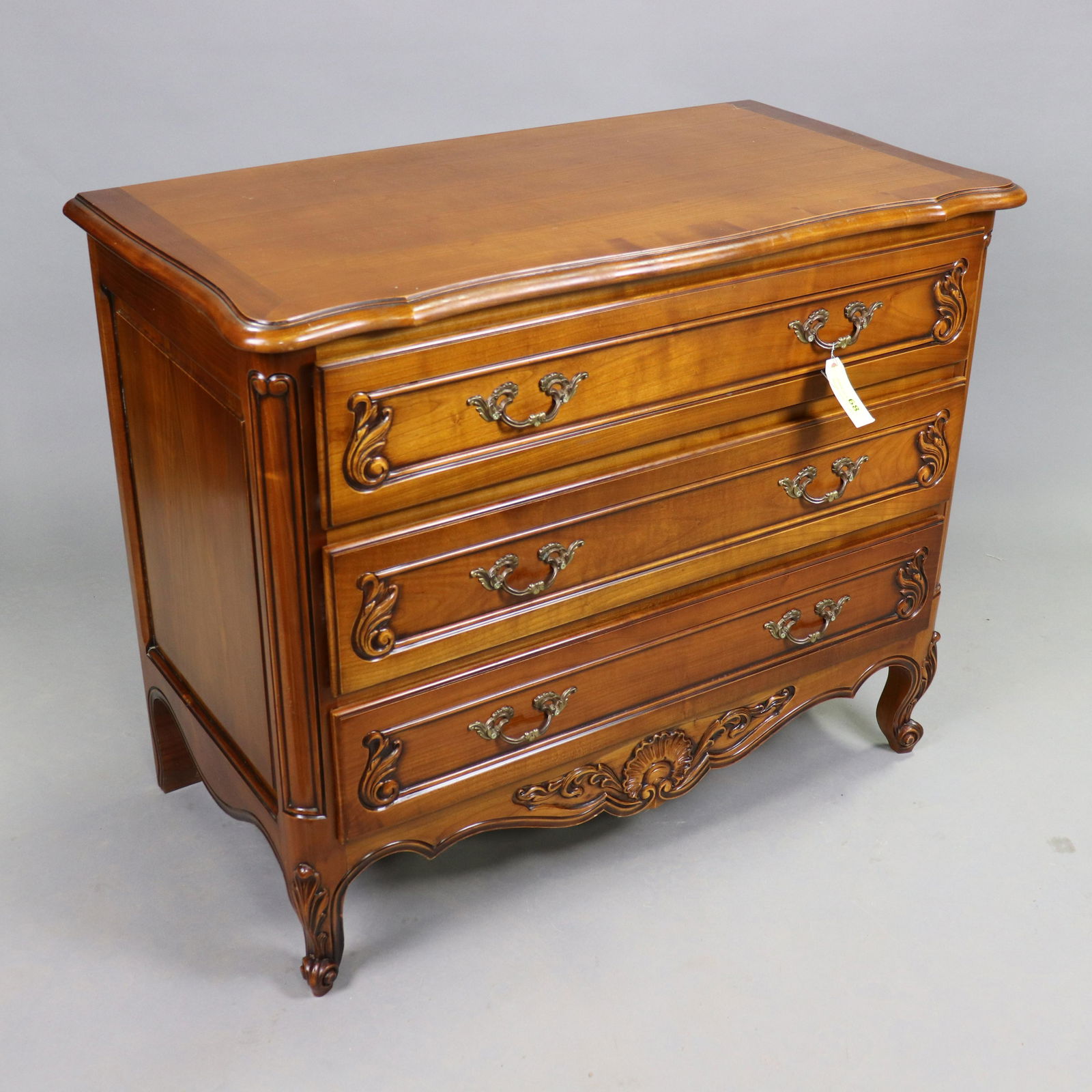 French Louis XV Style Chest in Cherry (1 of 5)
