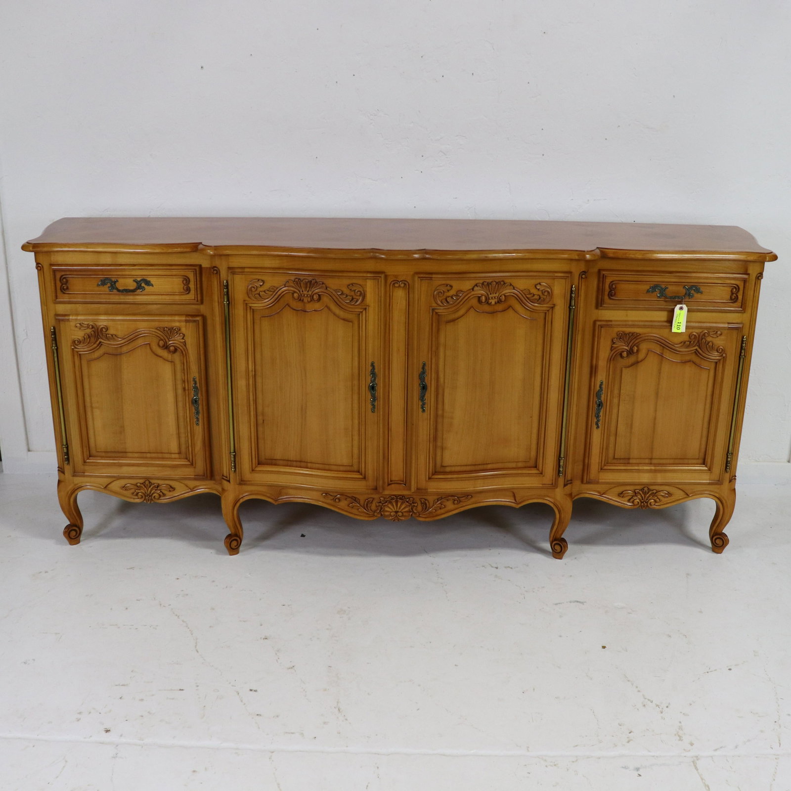 French Louis XV Style Sideboard in Cherry (1 of 5)