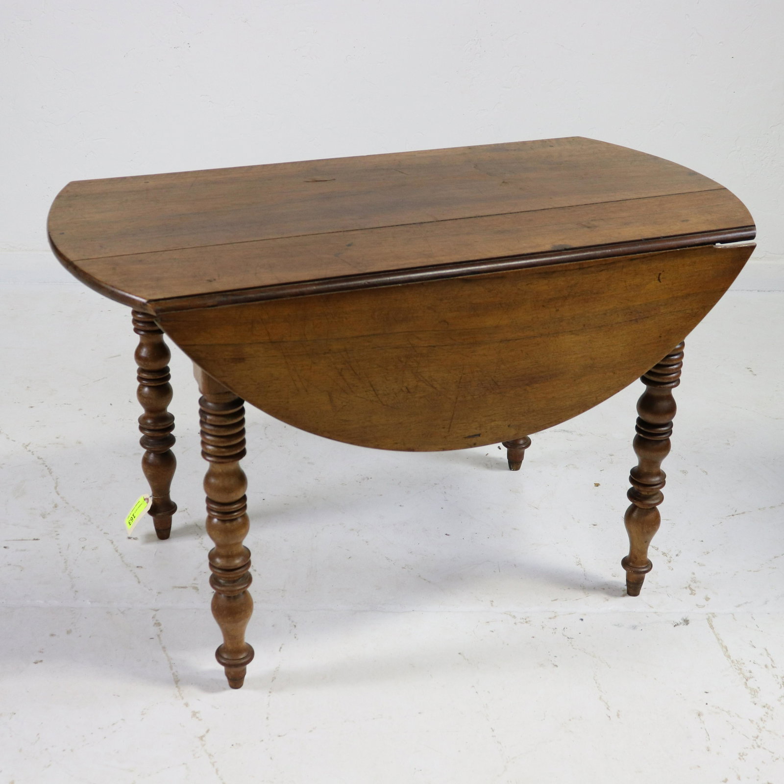 French Oak Drop Leaf Table (1 of 4)