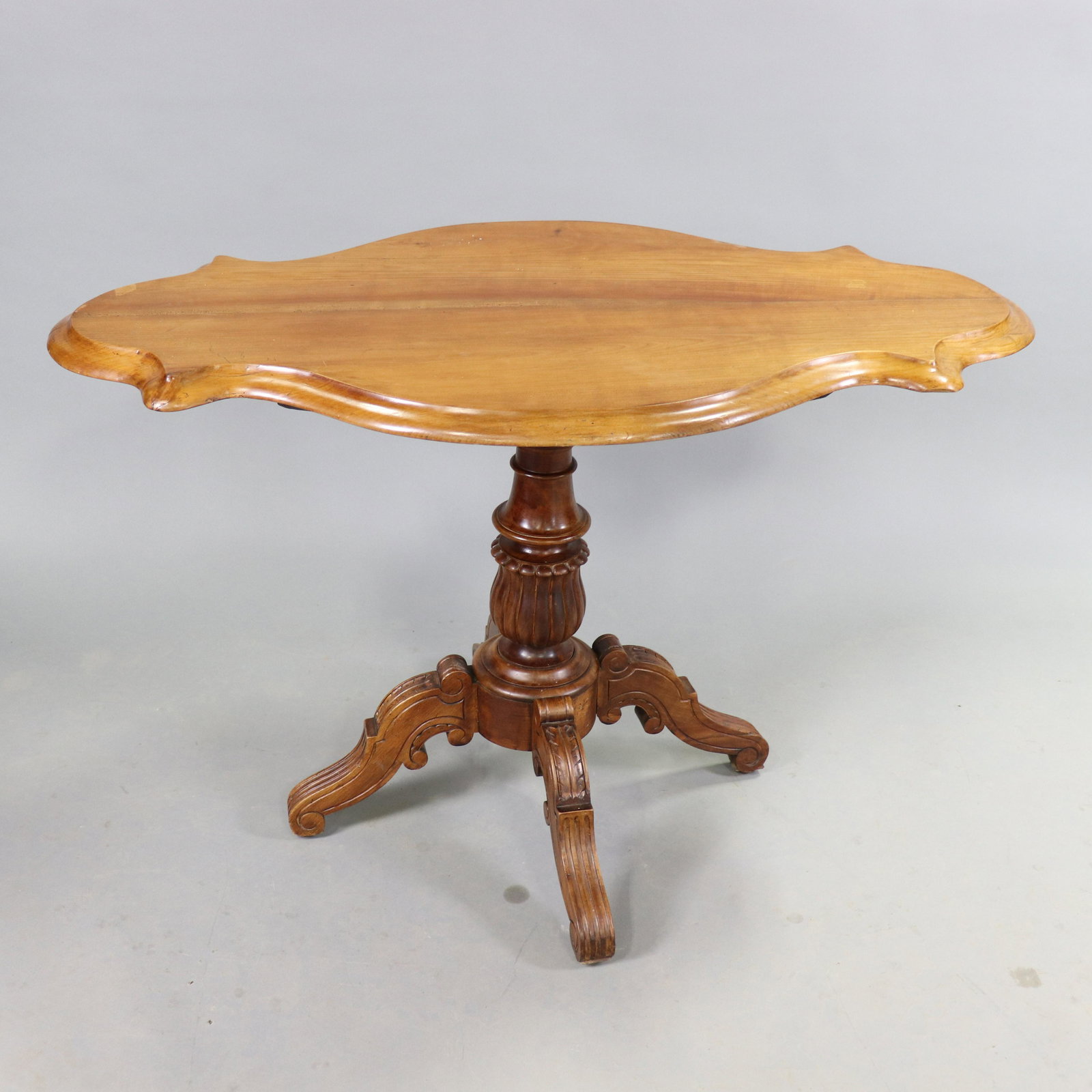 Louis Philippe Style Turtle Top Table (1 of 5)