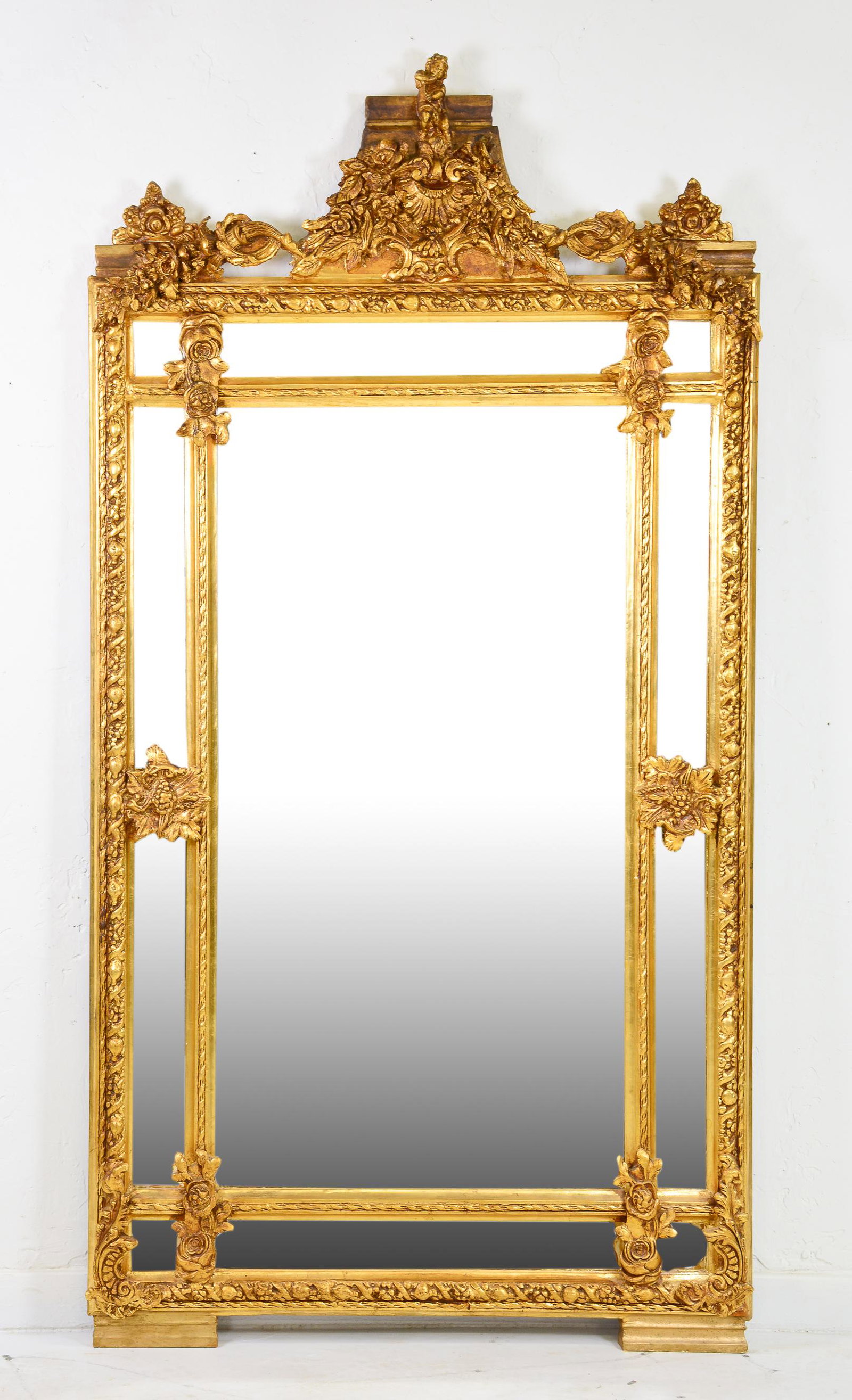 New Item, French Style Gold Gilt Framed Mirror (1 of 5)