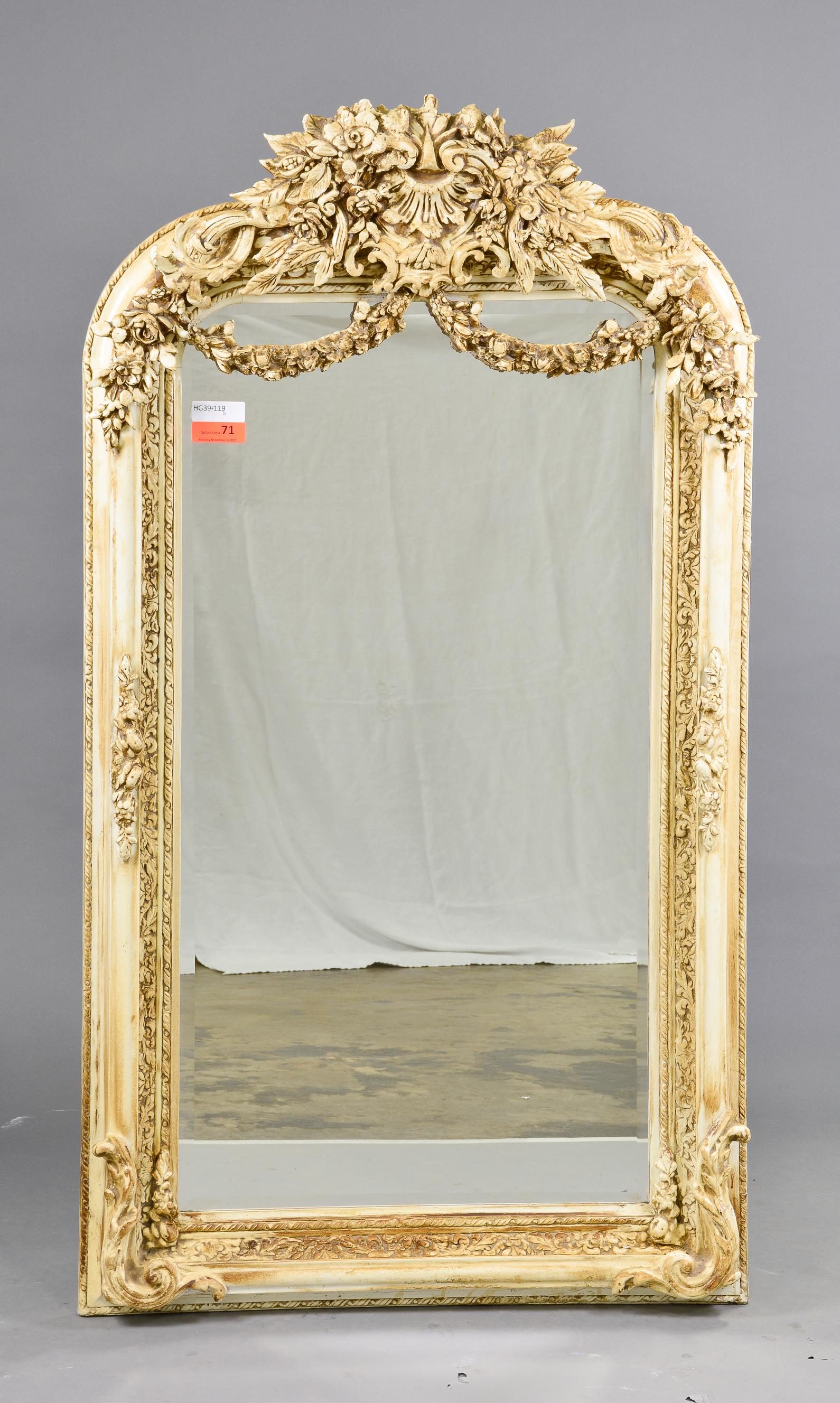 New Item, French Style Painted  Framed Mirror (1 of 4)