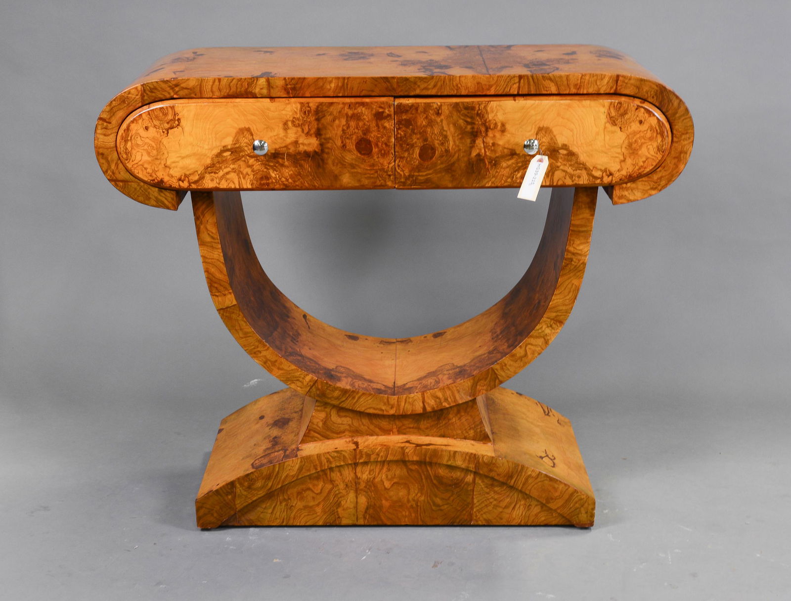 Art Deco Style Console with 2 Drawers #1 (1 of 4)