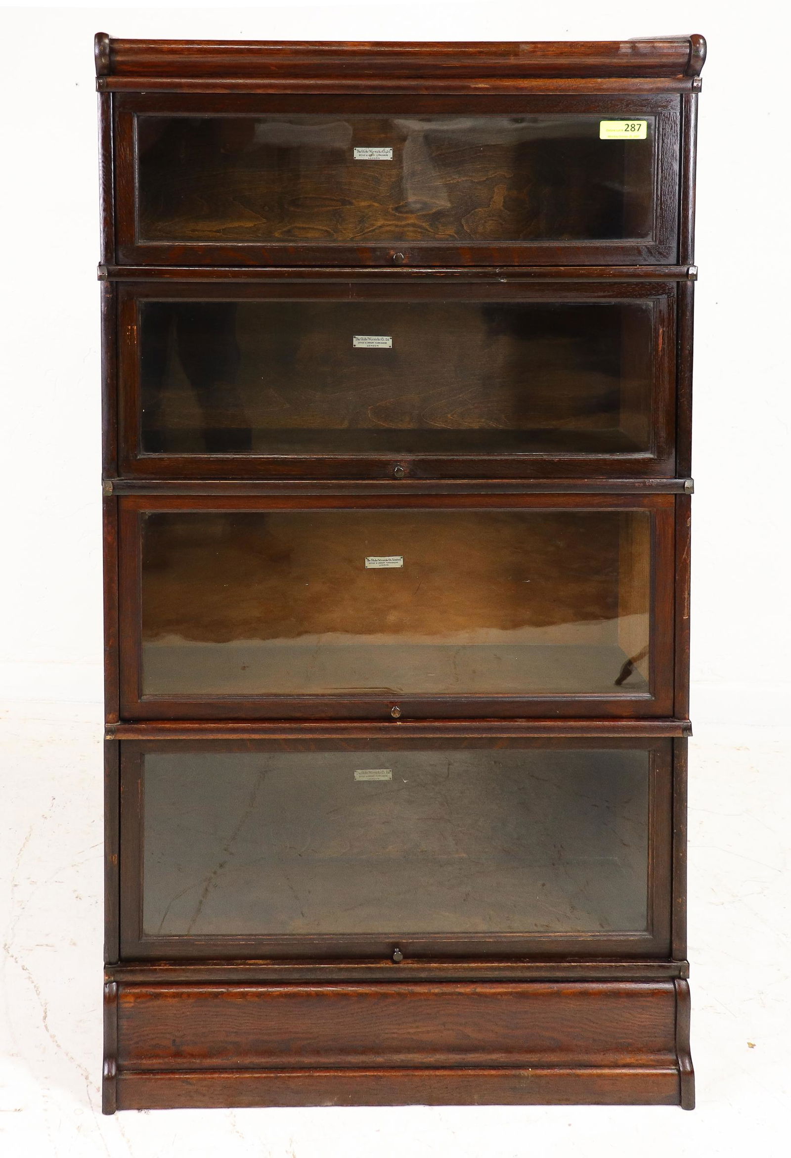 British Oak Wernick Stacking Bookcase #2 (1 of 7)