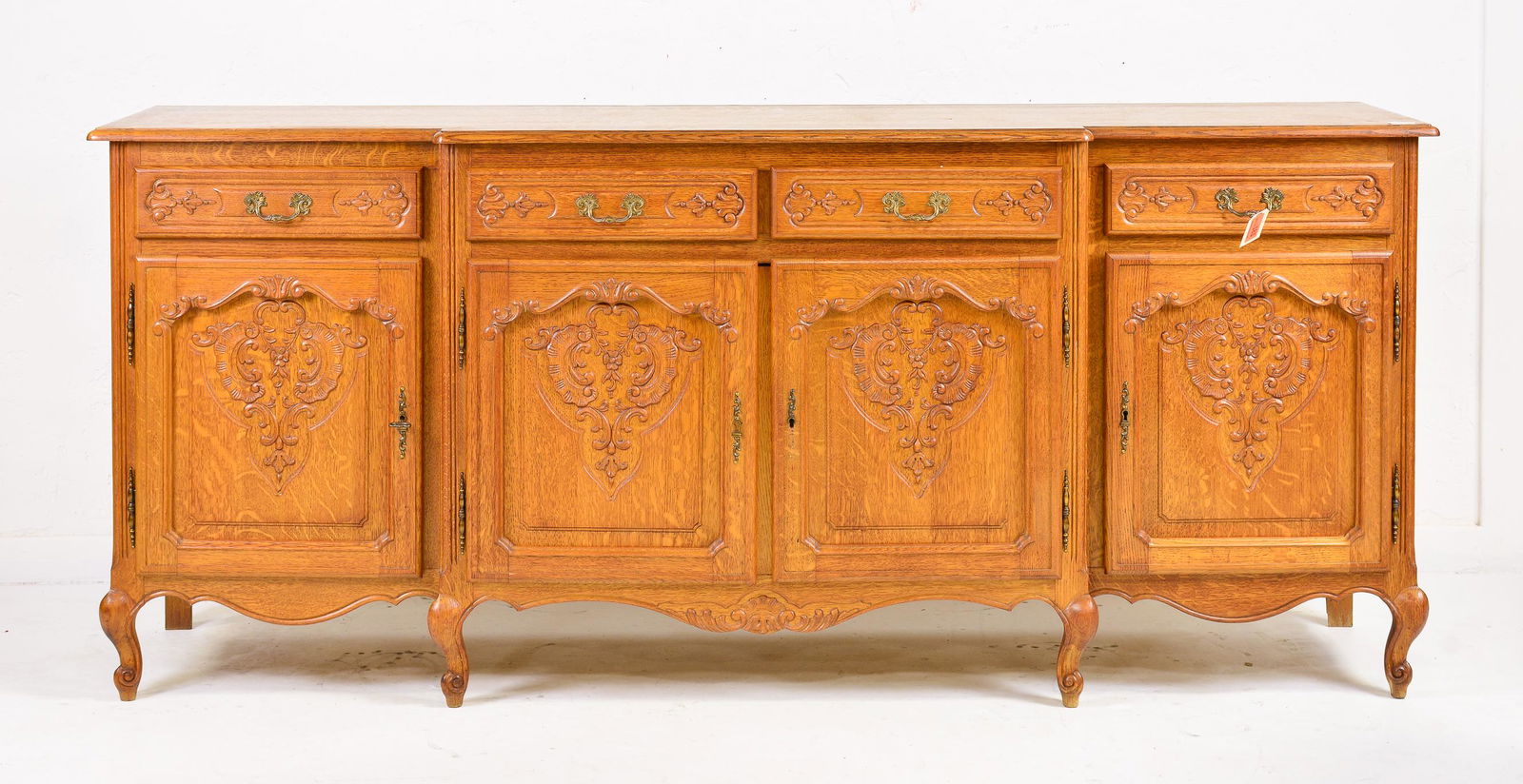 Louis XV Style Carved Oak Server / Sideboard (1 of 6)