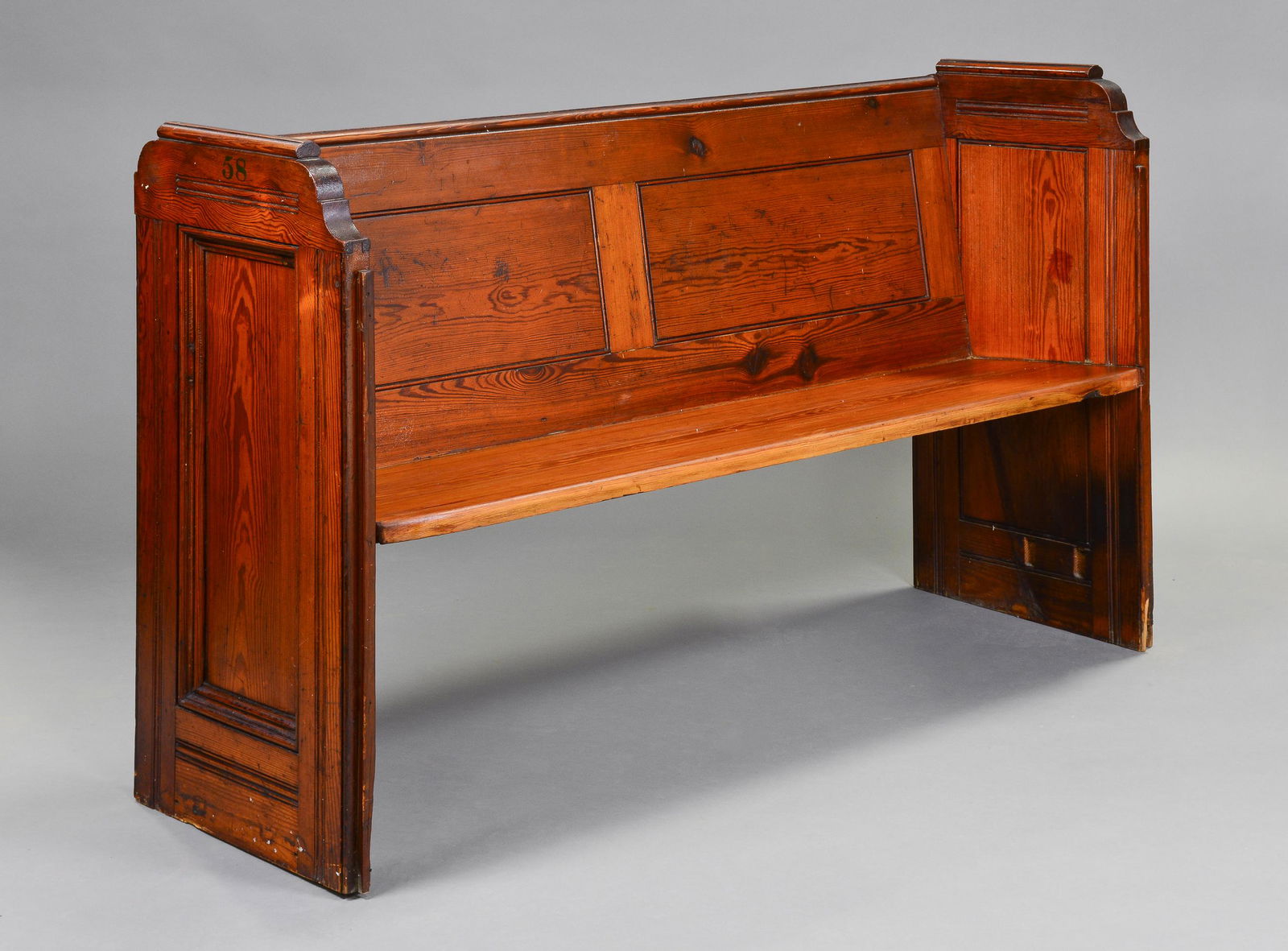 Victorian Church Pew / Bench (1 of 4)