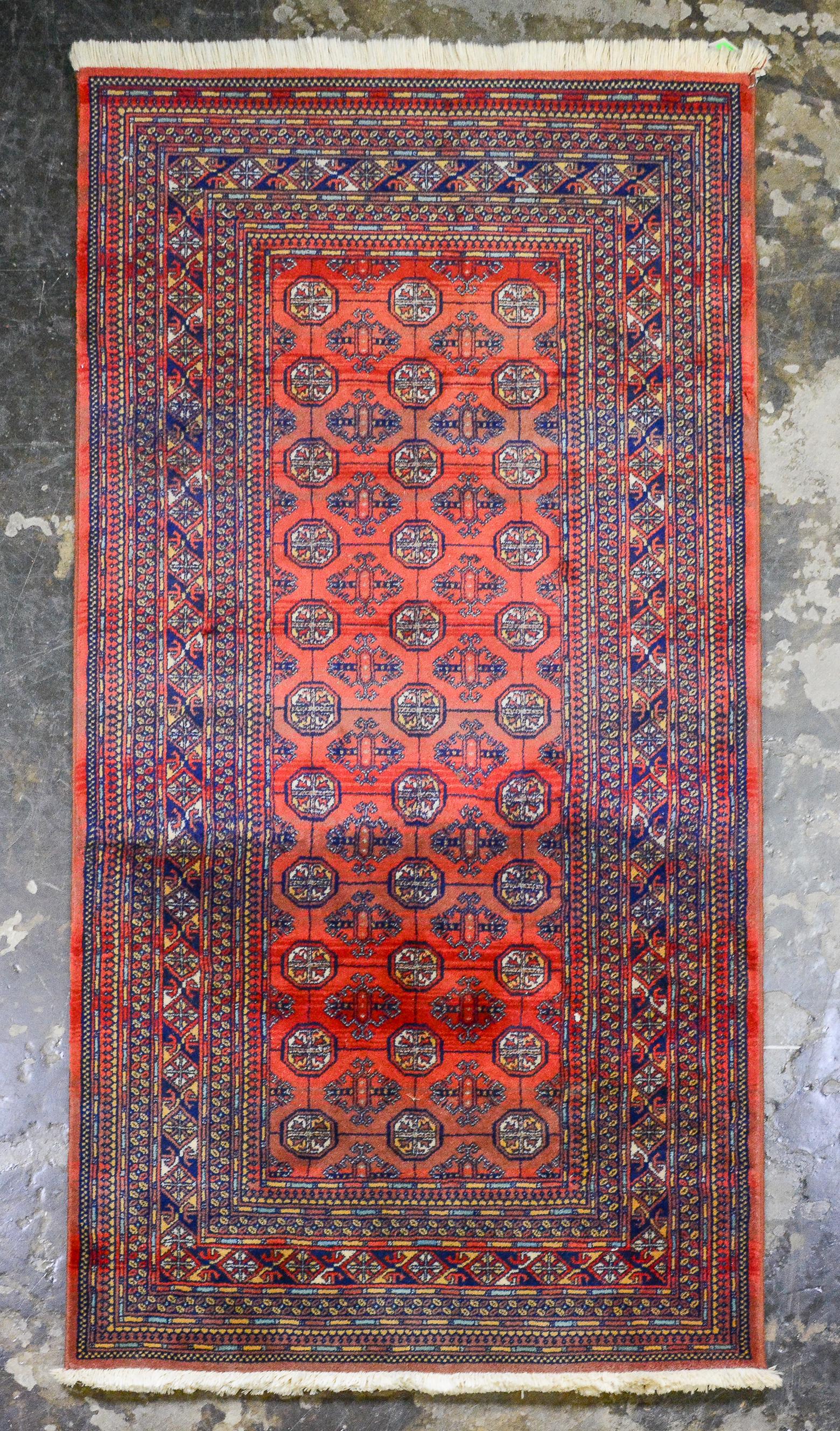 Machine Made Rug From A European Estate - 6'4 x 3' (1 of 4)