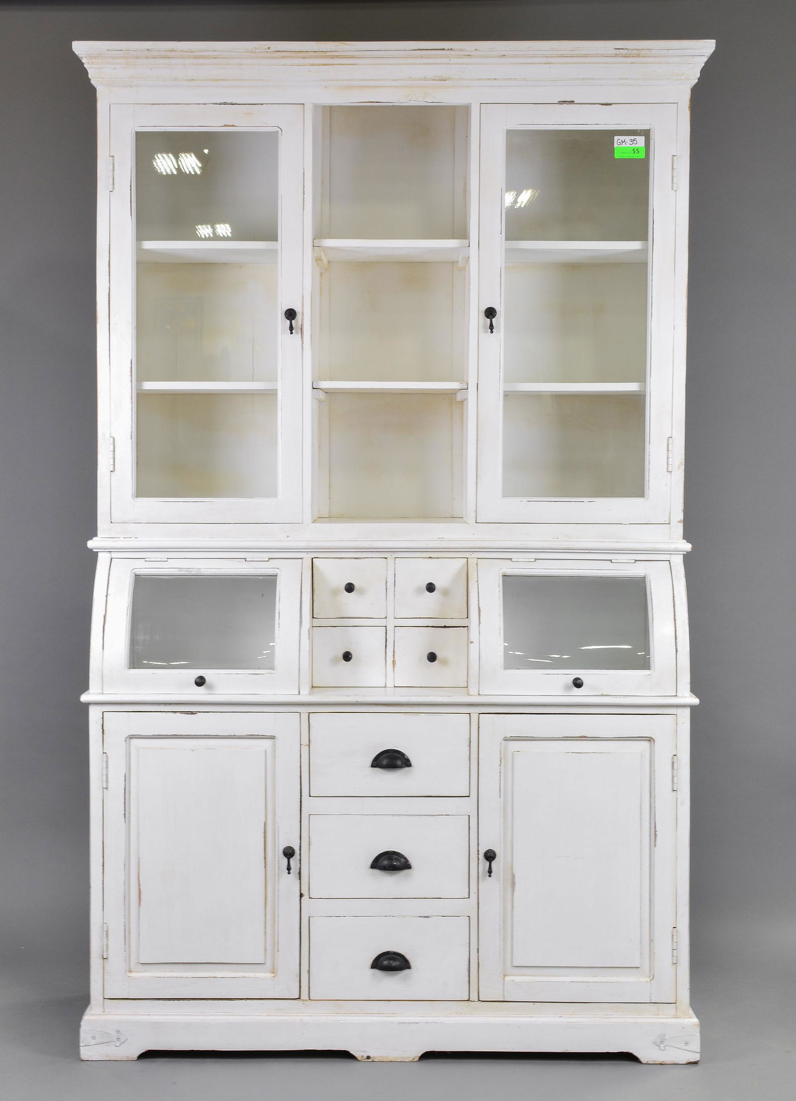 Painted White Cupboard / Buffet (1 of 6)