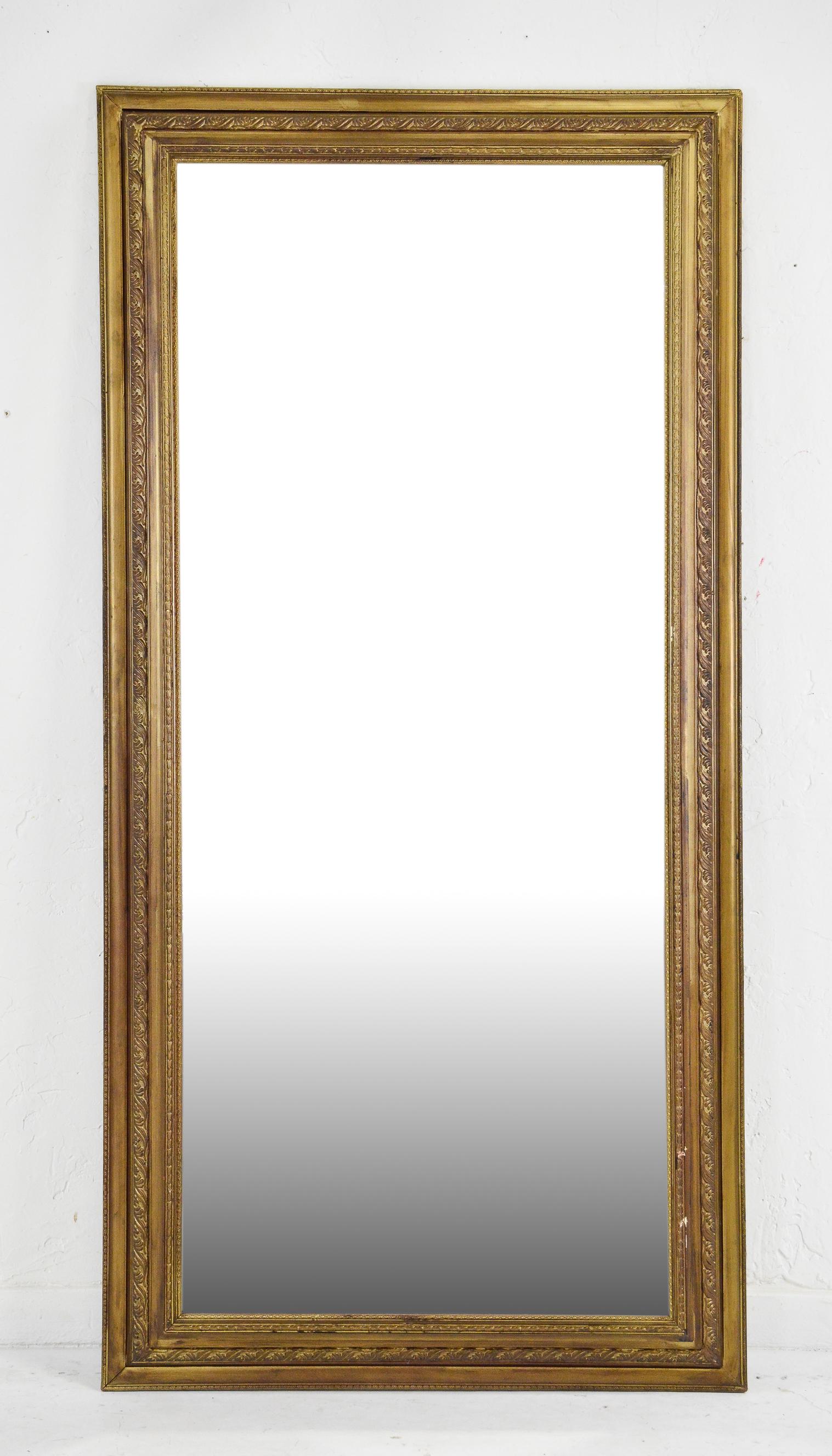 New Item, French Style Gilt Framed Beveled Mirror (1 of 2)