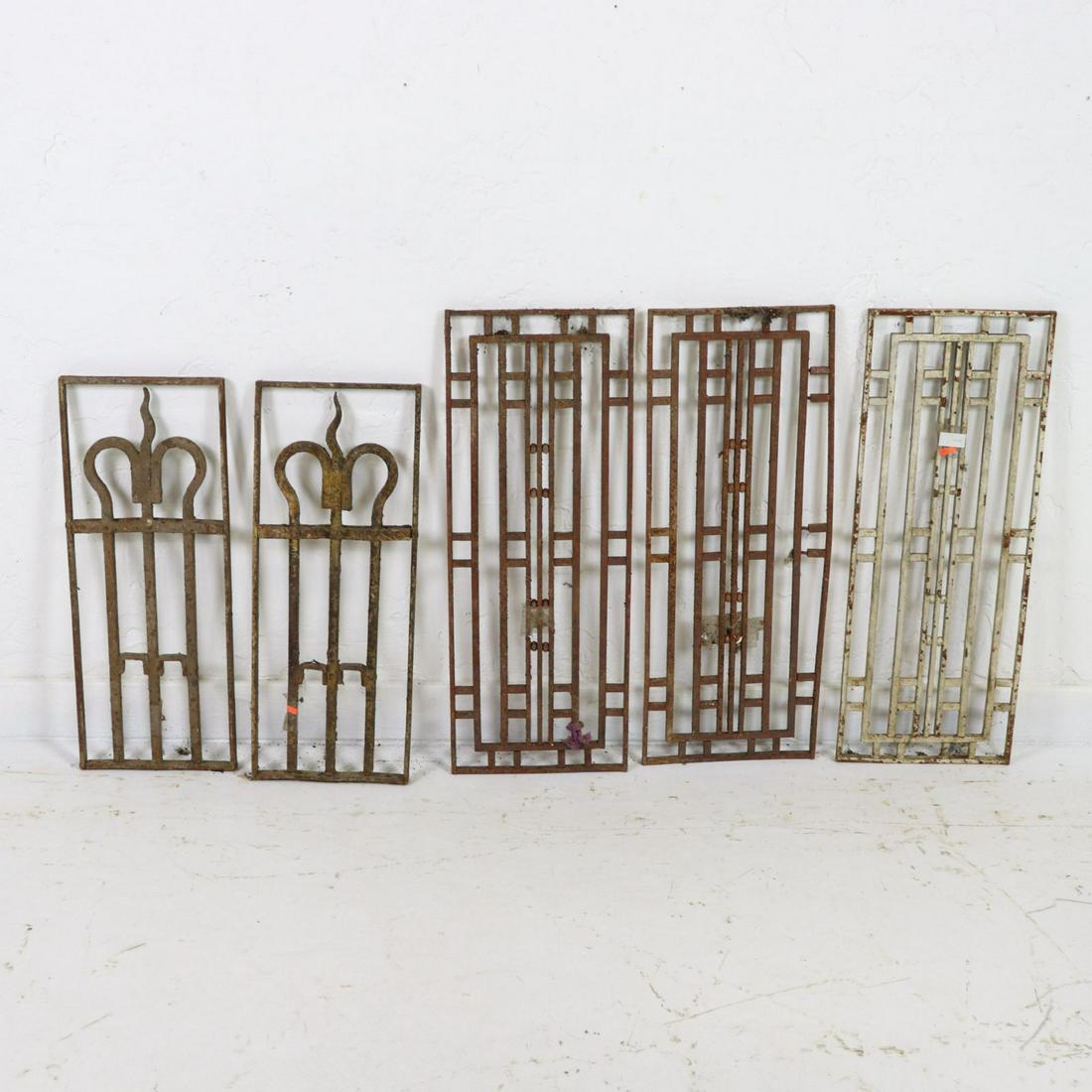 5 Small Iron Panels (1 of 5)