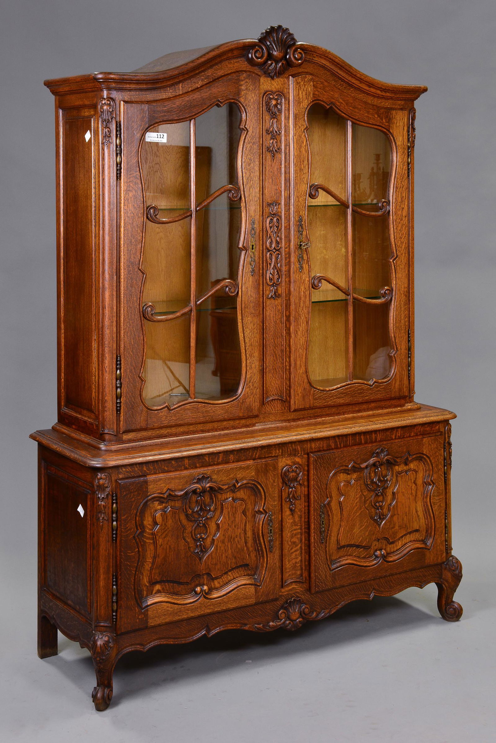 Country French Style Display Cabinet (1 of 4)