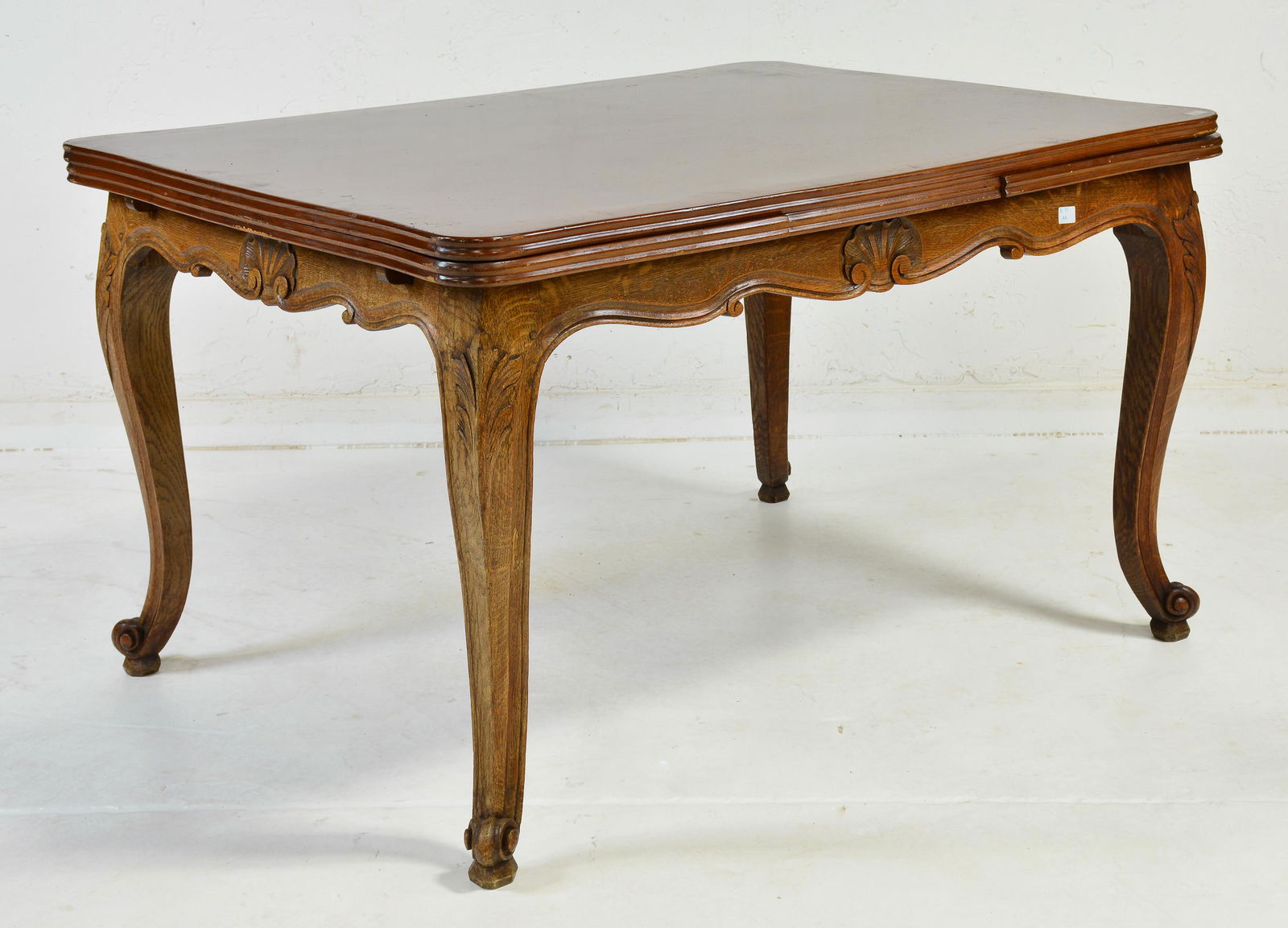 Louis XV Style Draw Leaf Dining Table (1 of 3)