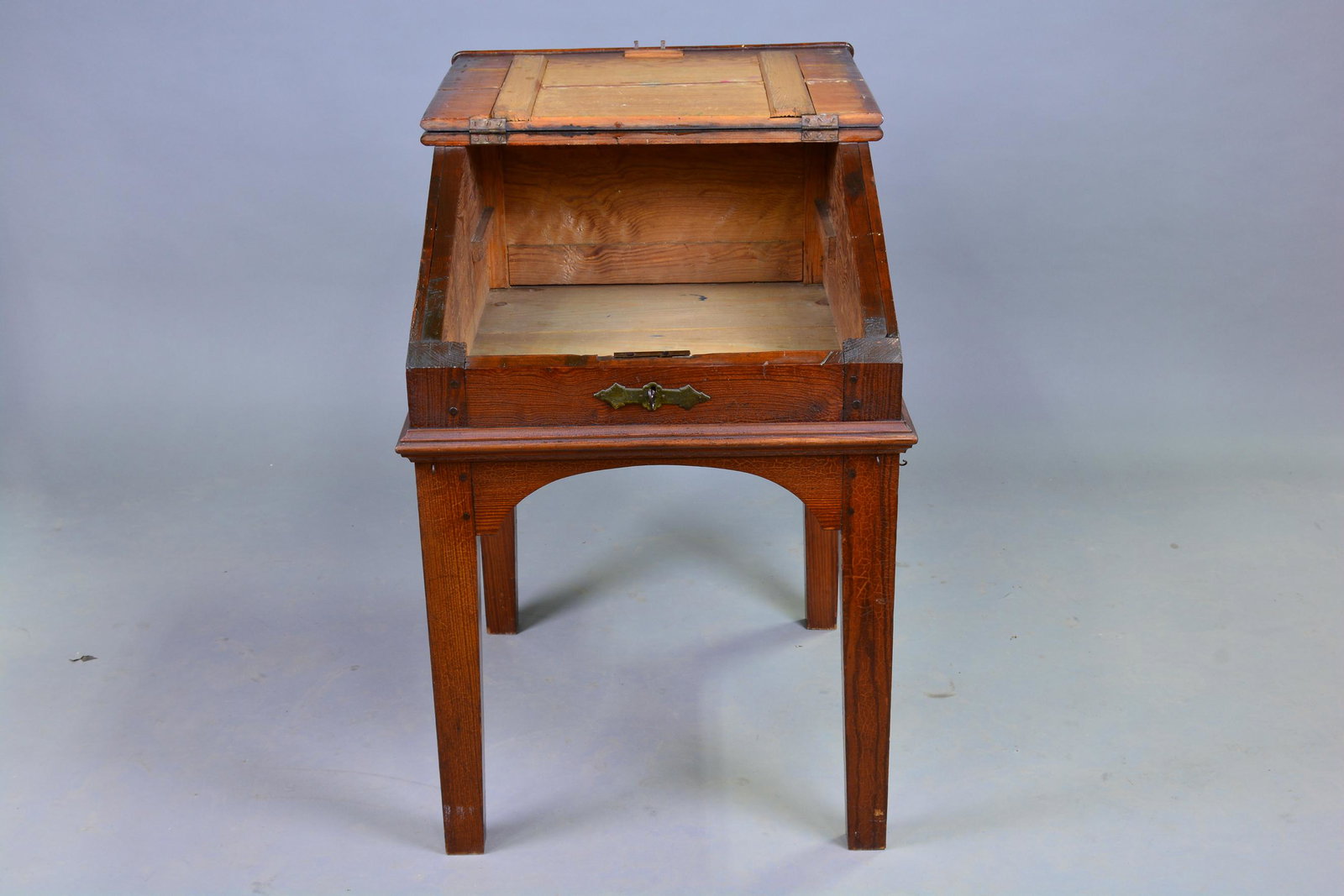 European Small Rustic Desk: European Small Rustic Desk - 31 in tall x 22 x 27