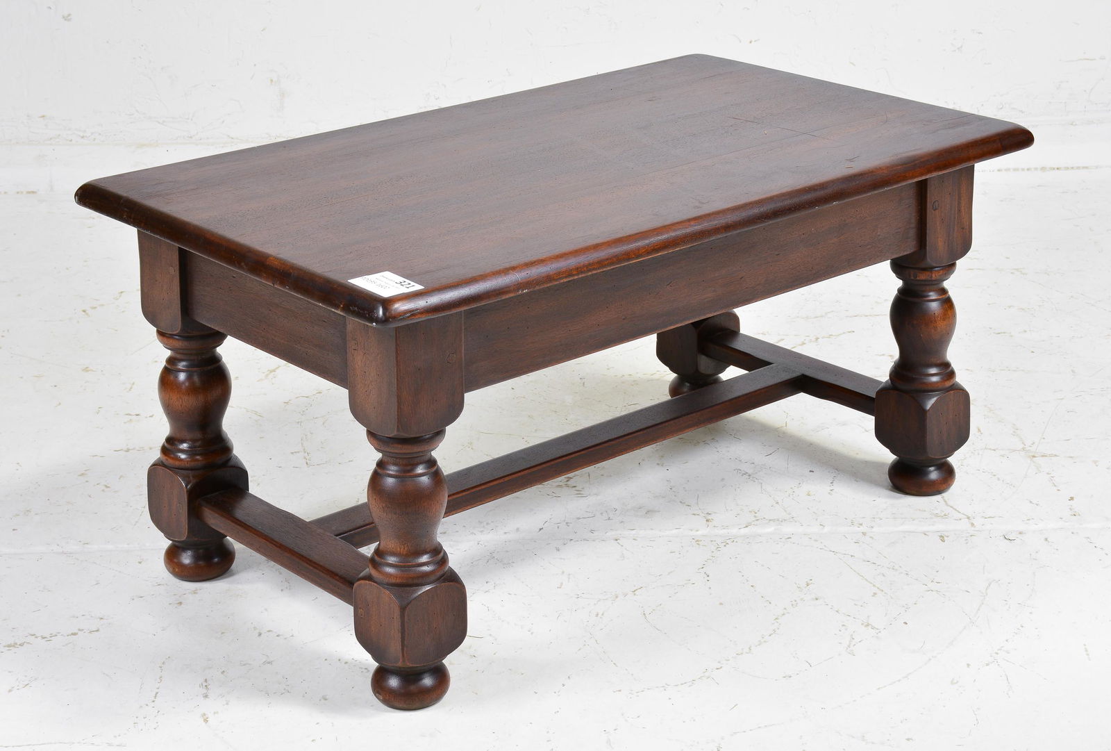 European Heavy Oak Coffee Table (1 of 2)