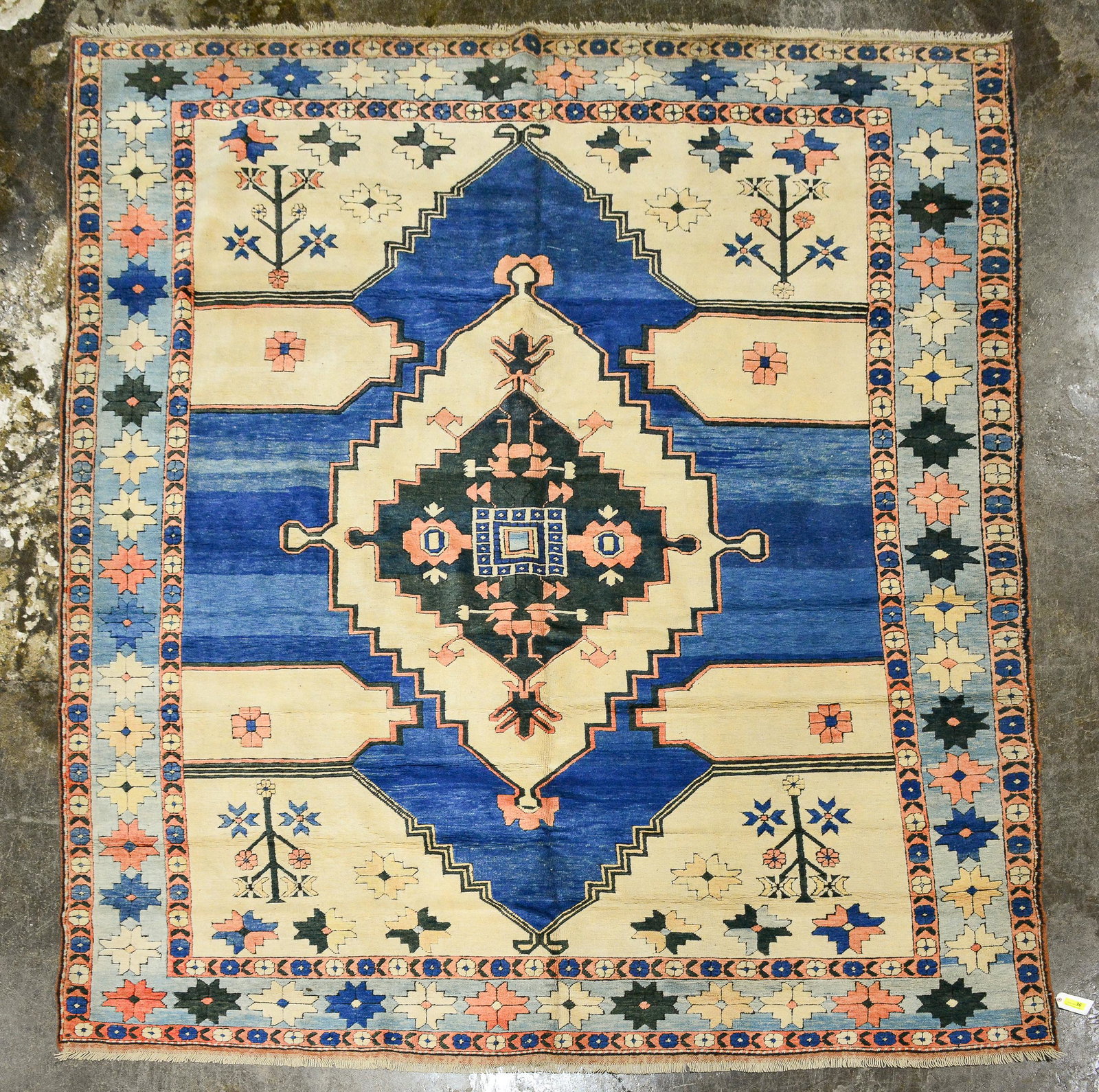 Hand Knotted Turkish Serapi Rug - 12'7 x 9'7 (1 of 4)