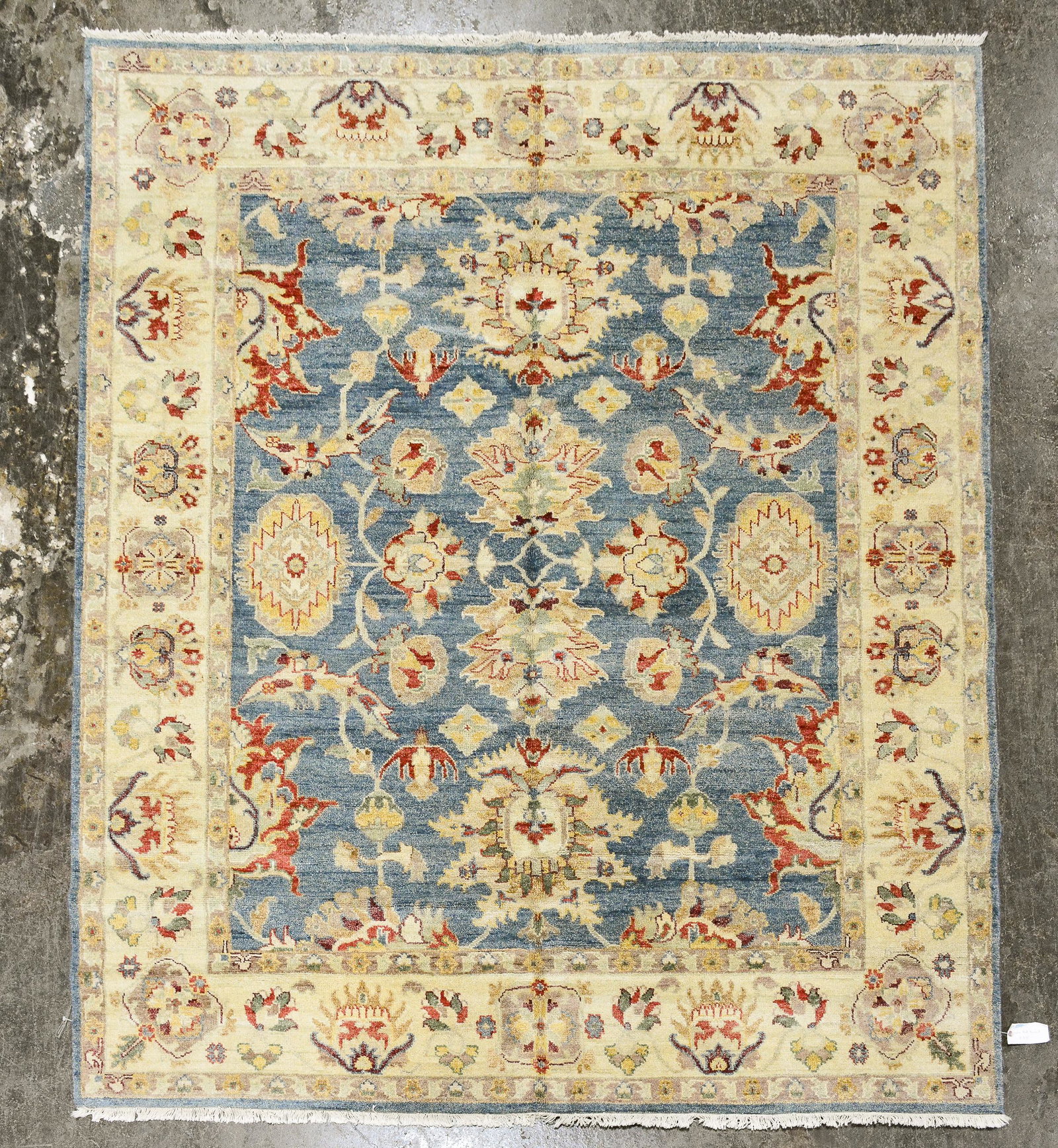 Hand Knotted Indian Rug - 9'3 x 7'5 (1 of 4)