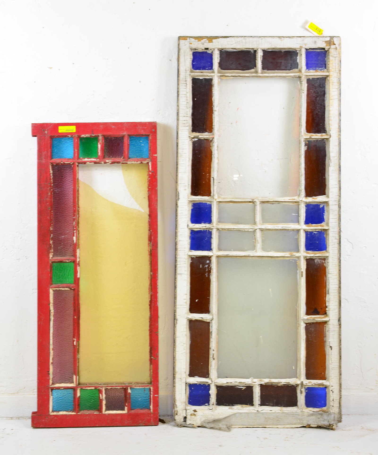 AS IS - 2 Stained Glass Windows (1 of 3)