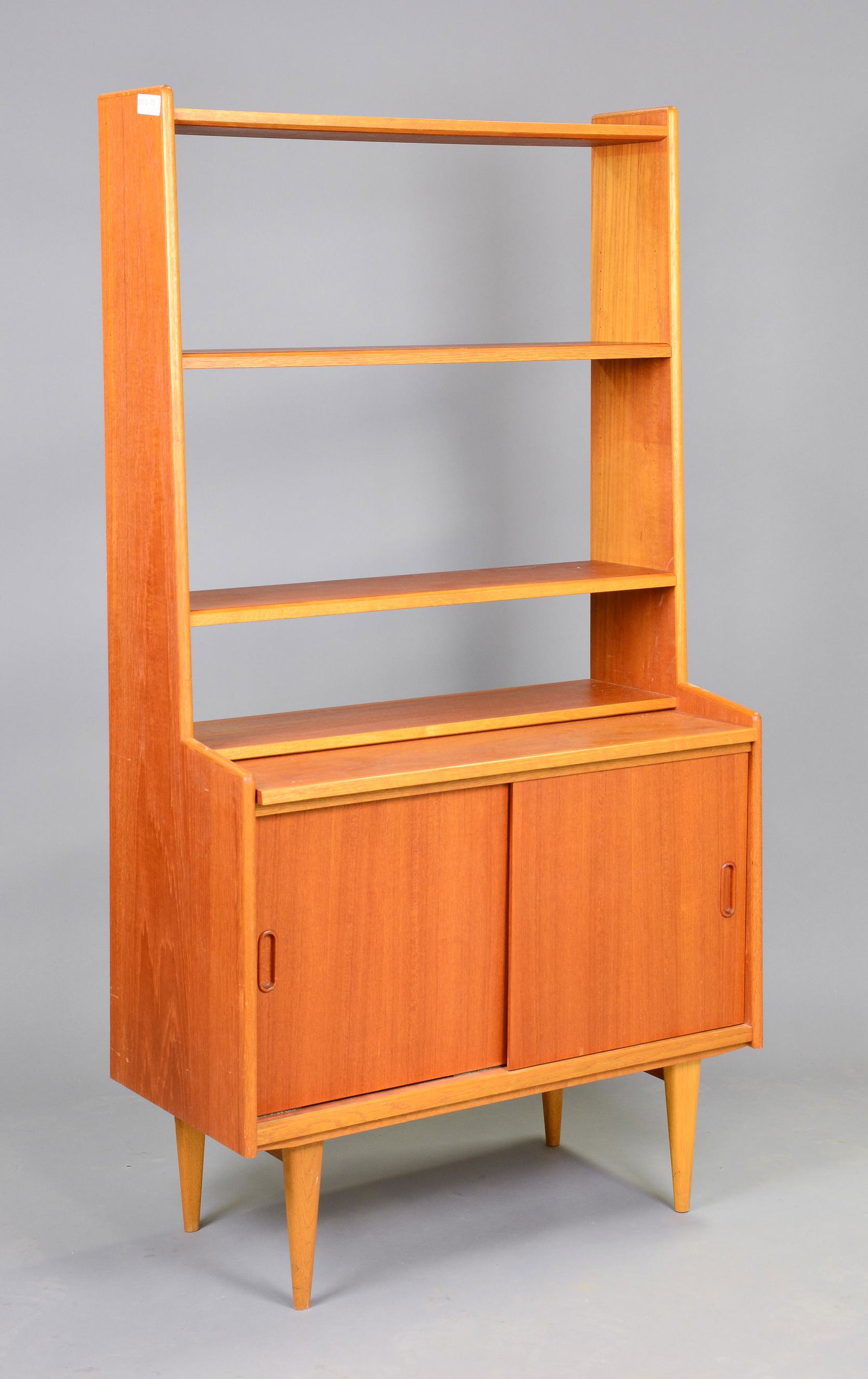 Swedish Mid Century Open Bookshelf with Pull Out (1 of 6)