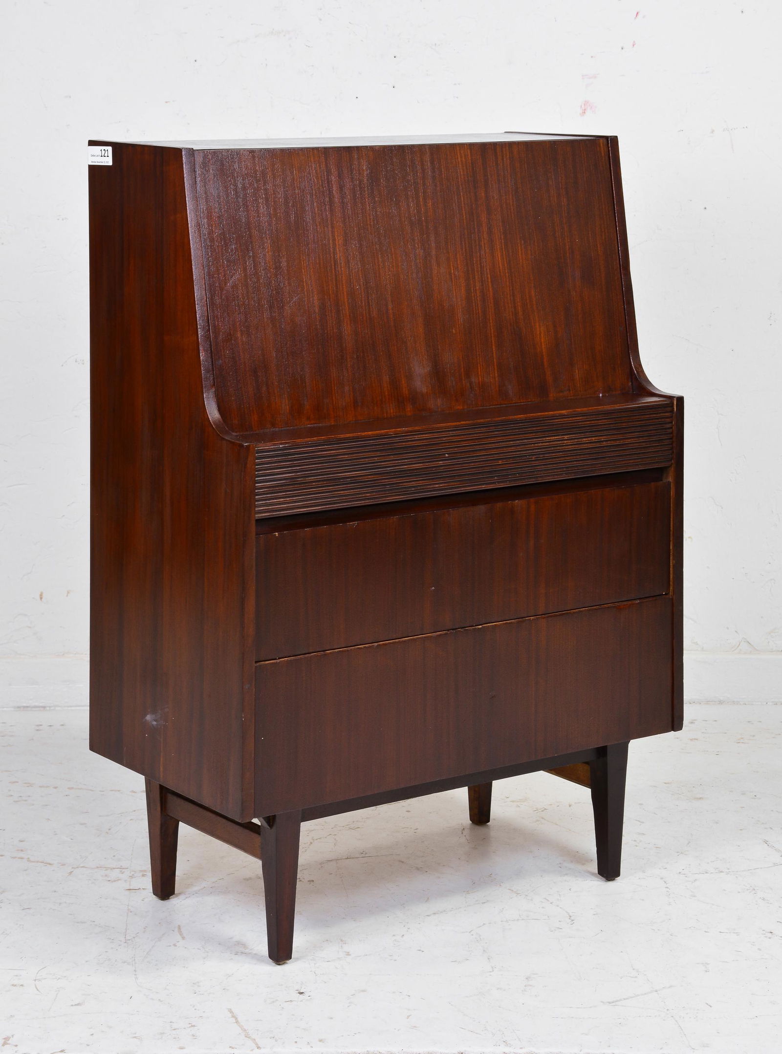 Mid Century Modern Drop Front Desk (1 of 6)