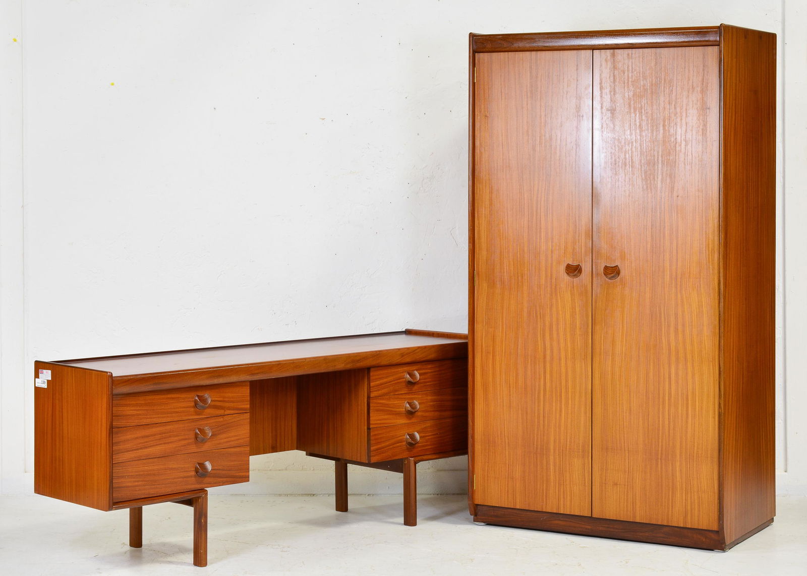 Mid Century Robe & Dressing Table - White & Newton (1 of 6)