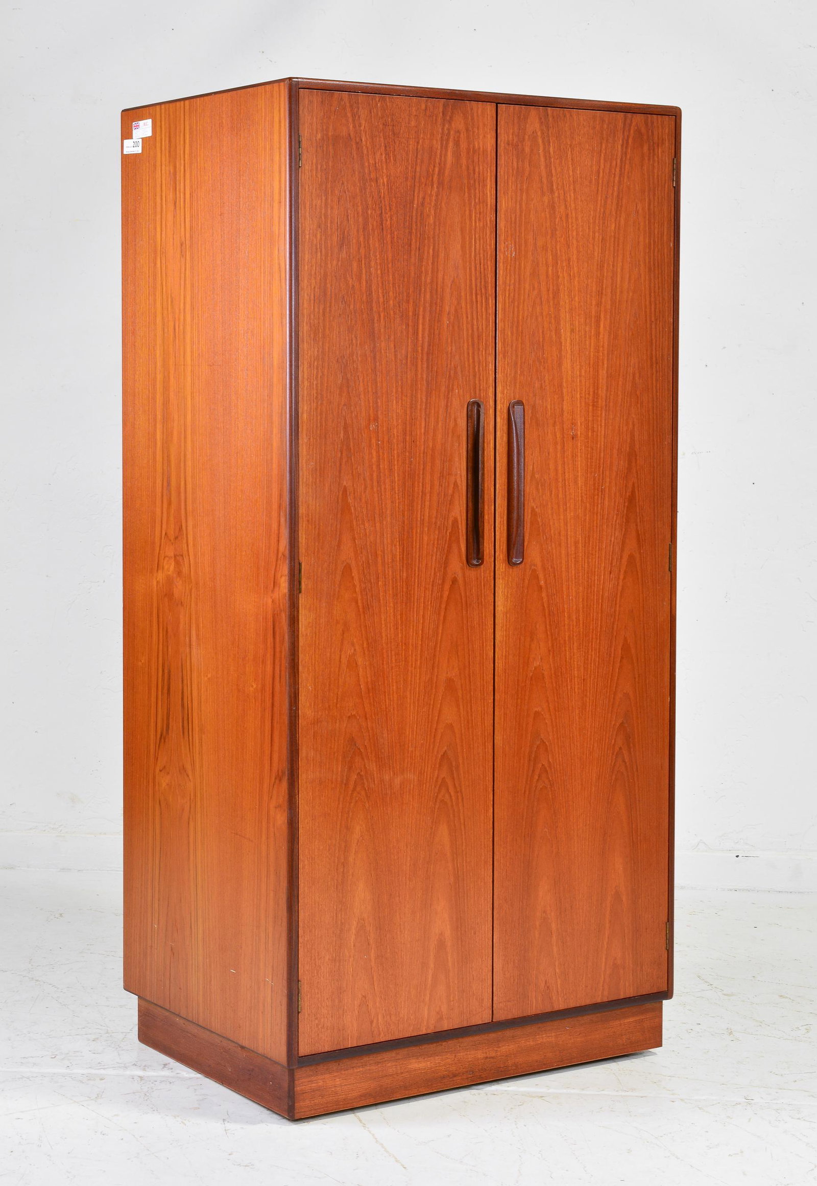 Mid Century Modern Teak Robe by G-Plan: Danish Modern Style Teak Robe by Mid Century Furniture Maker Gplan - 69 in tall x 34 x 24