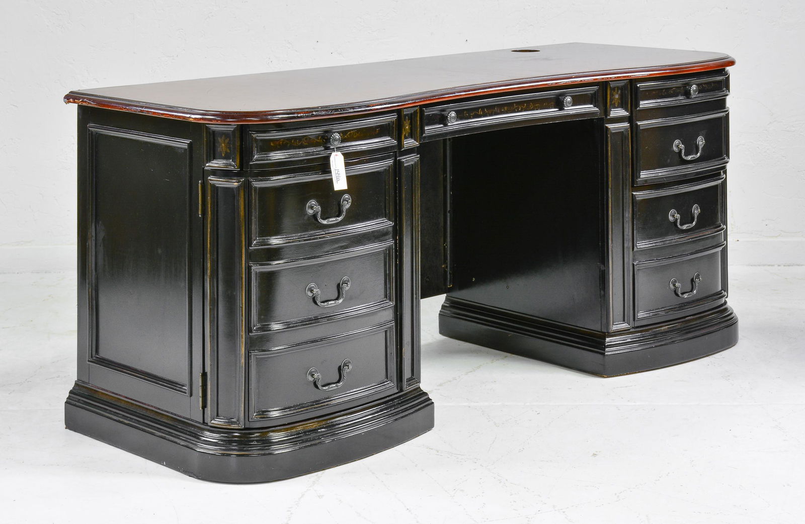 New Item, Habersham Style Desk - Golden Oak (1 of 8)