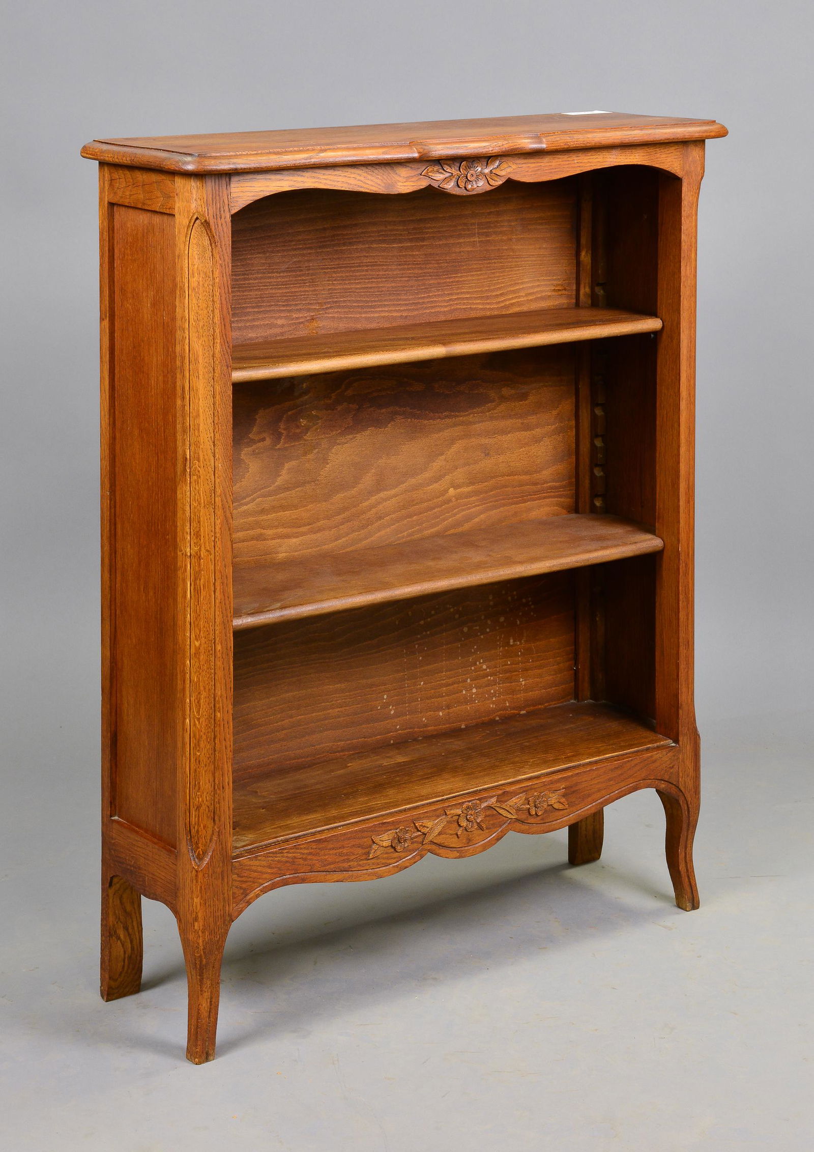 Louis XV Style Oak Bookshelf (1 of 2)