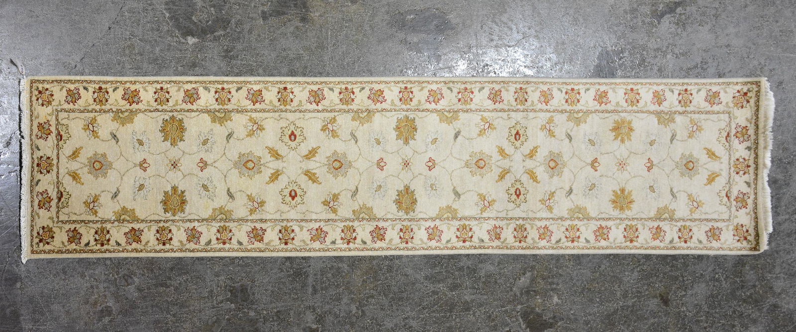 Hand Knotted Runner Rug - 12'3 x 2'6 (1 of 3)
