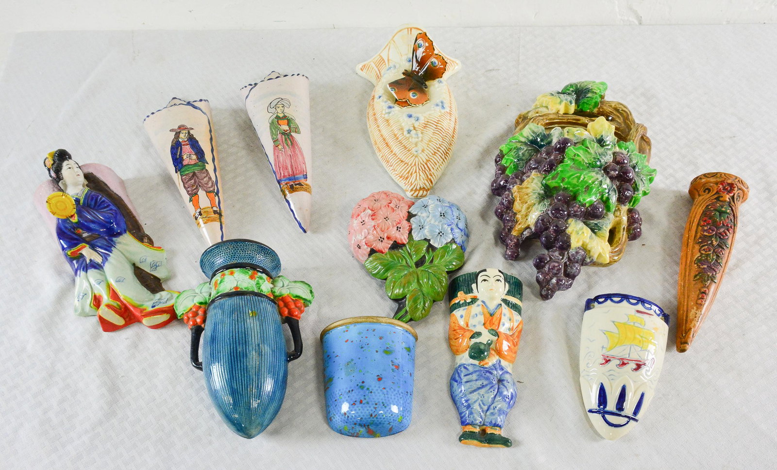 11 Assorted Wall Pockets (1 of 7)