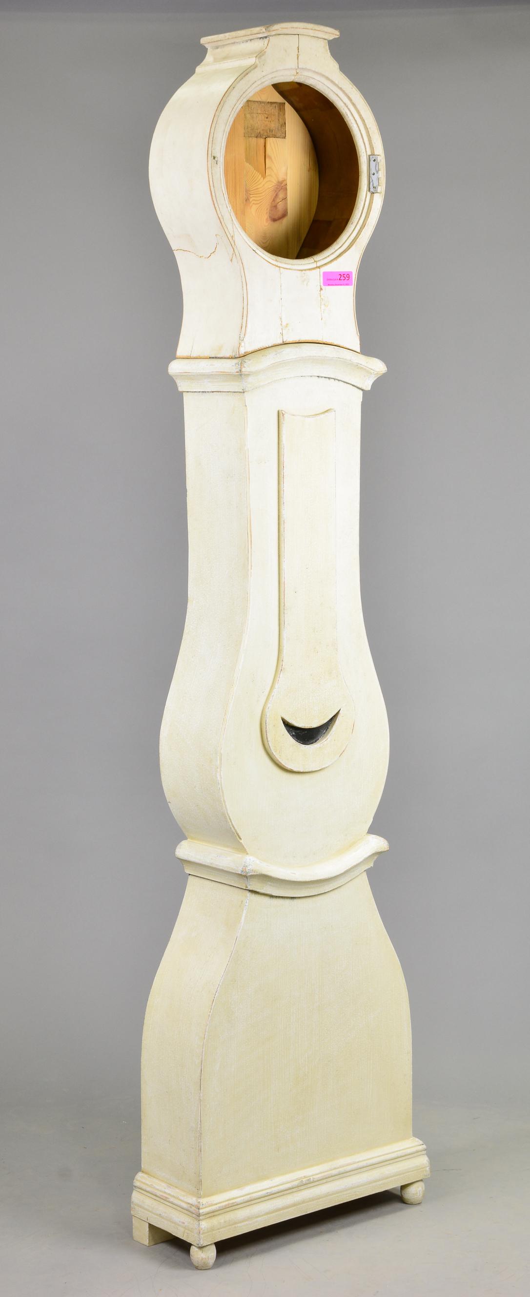 Painted Grandfather Clock Case - Case Only (1 of 3)