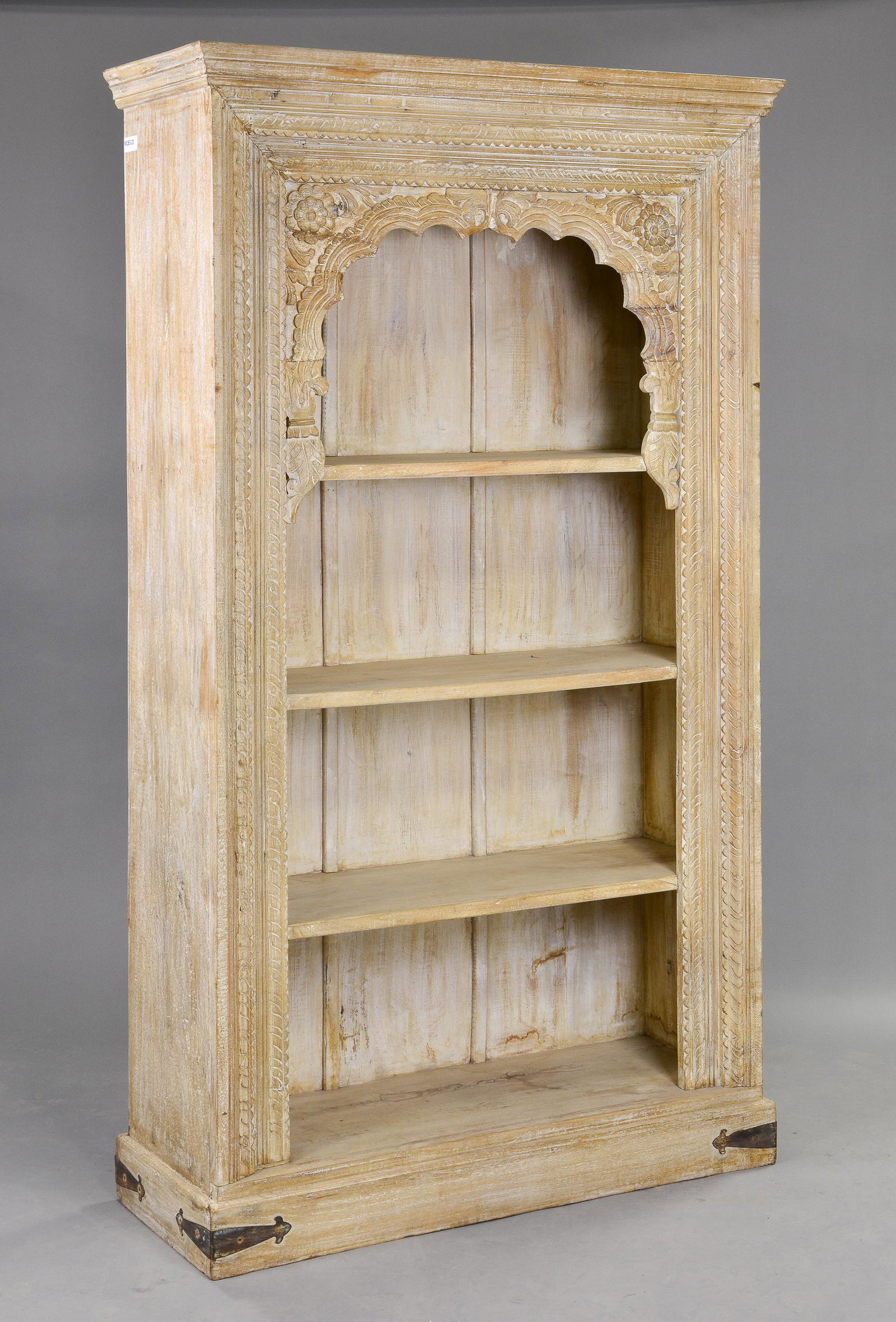 New Item, Carved Painted Bookshelf (1 of 4)