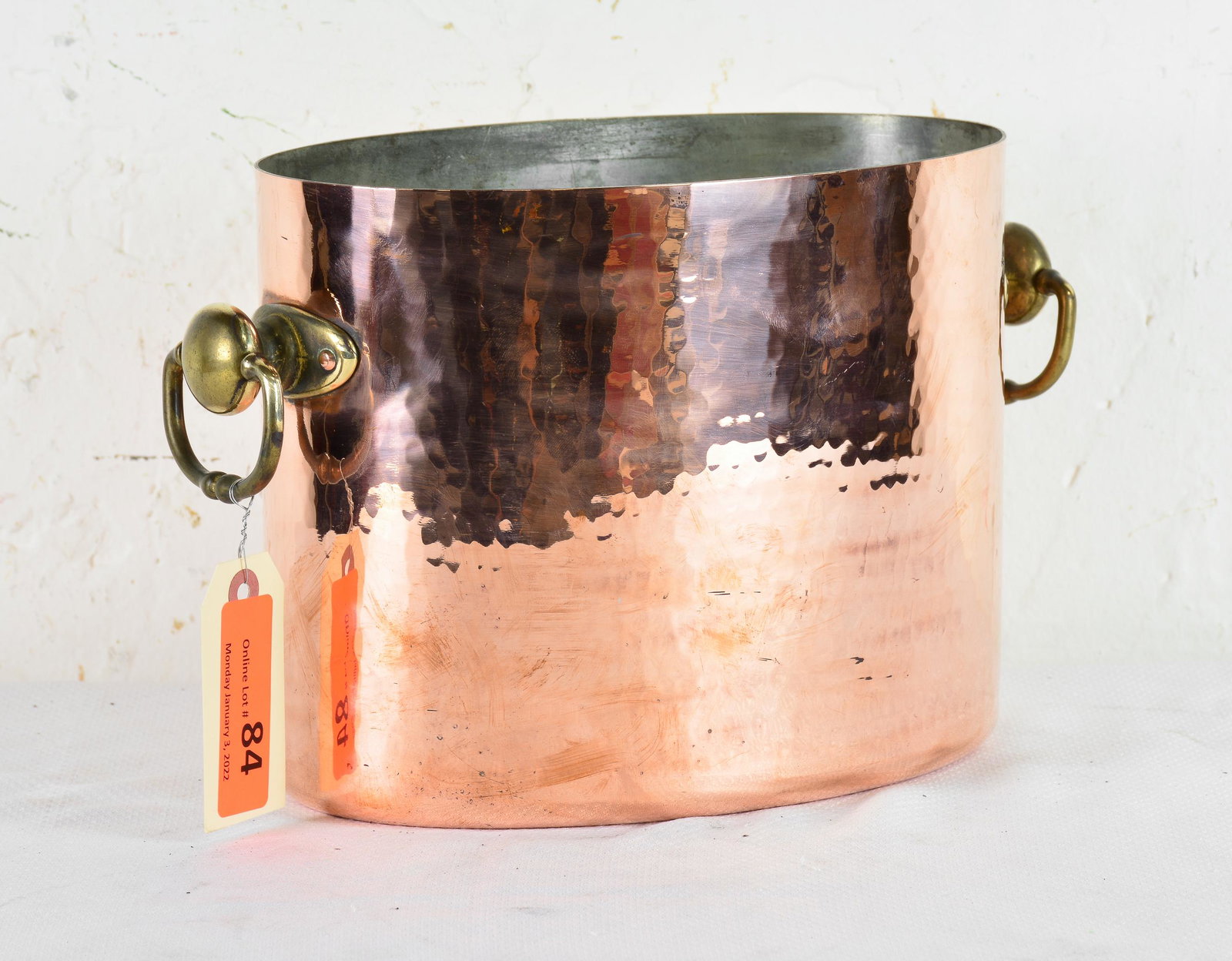 French Polished Copper Pot (1 of 3)