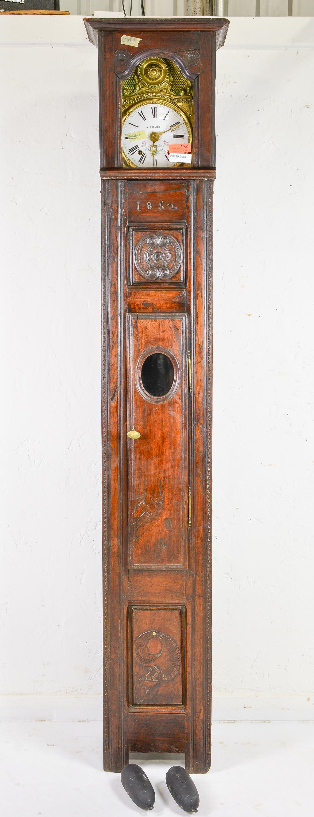 French Breton Style Longcase / Grandfather Clock (1 of 7)