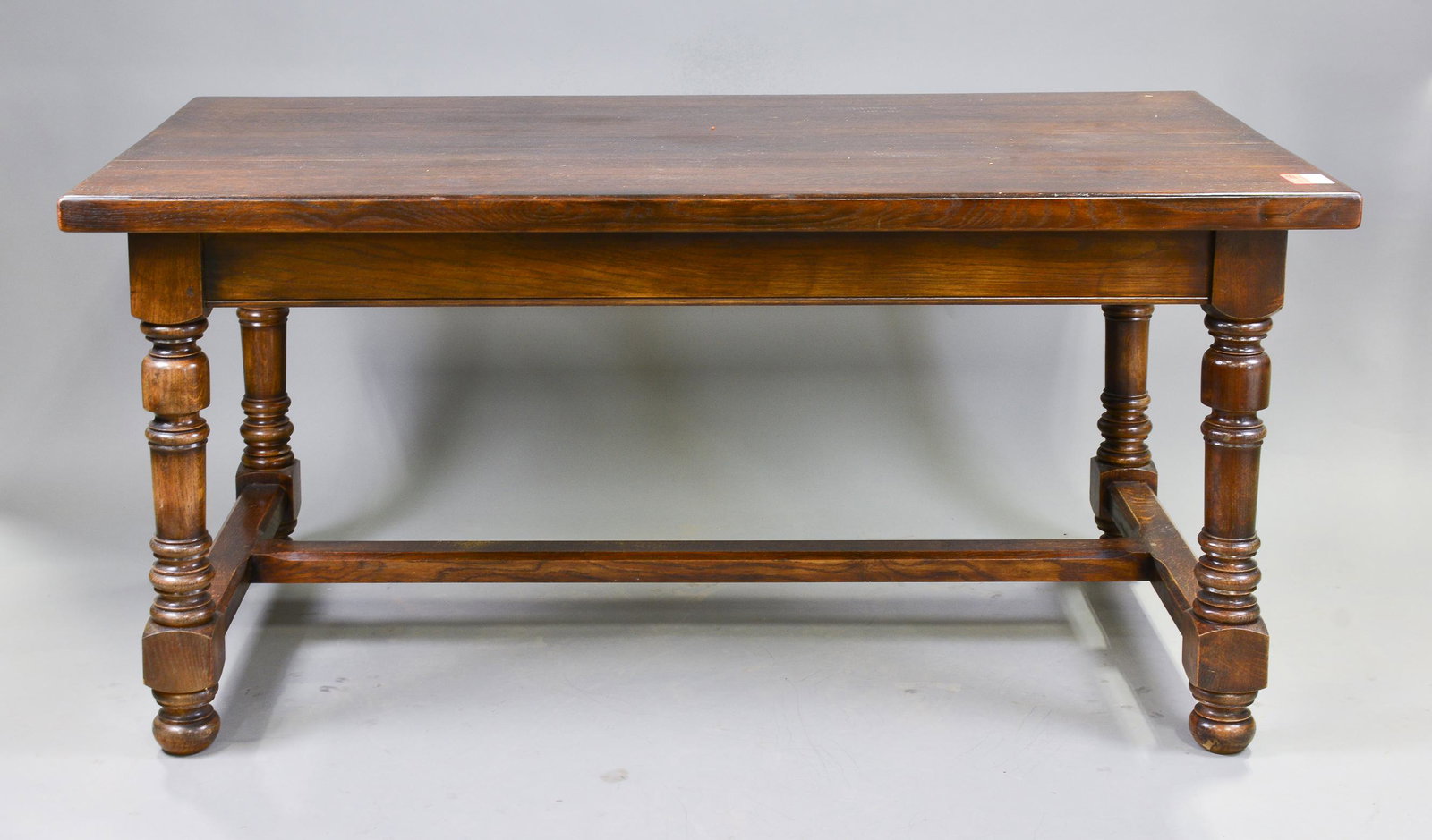French Oak Farmhouse Table with 2 Drawers (1 of 5)