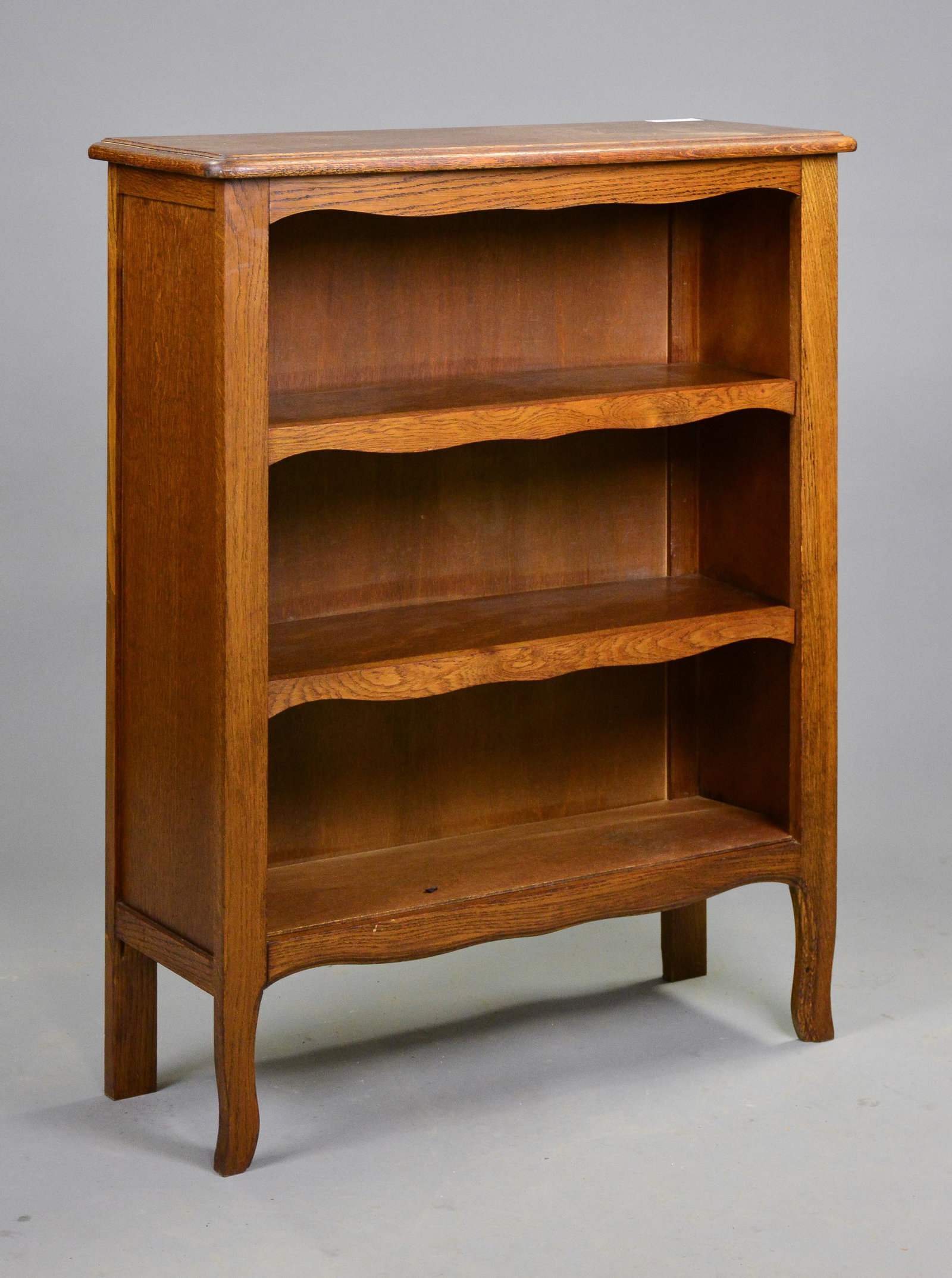 Louis XV Style Oak Bookshelf (1 of 2)
