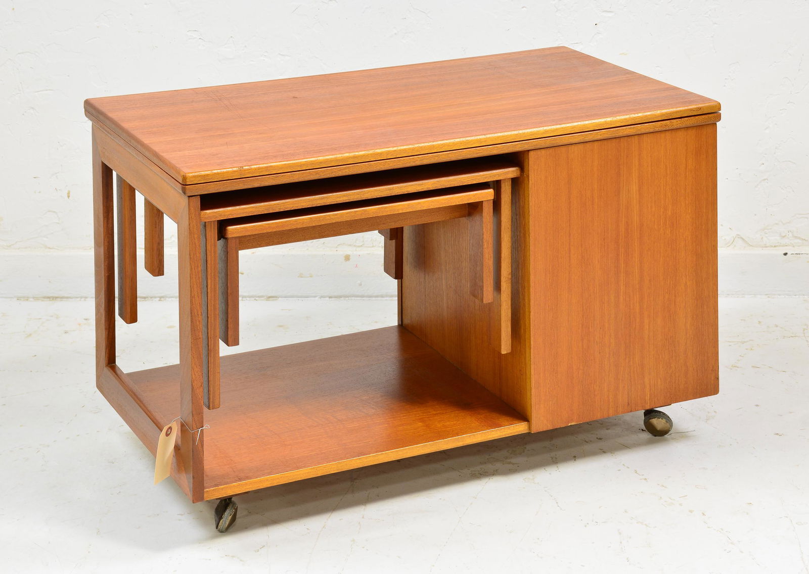 Mid Century Modern Flip Top Nest / Cart - McIntosh (1 of 6)