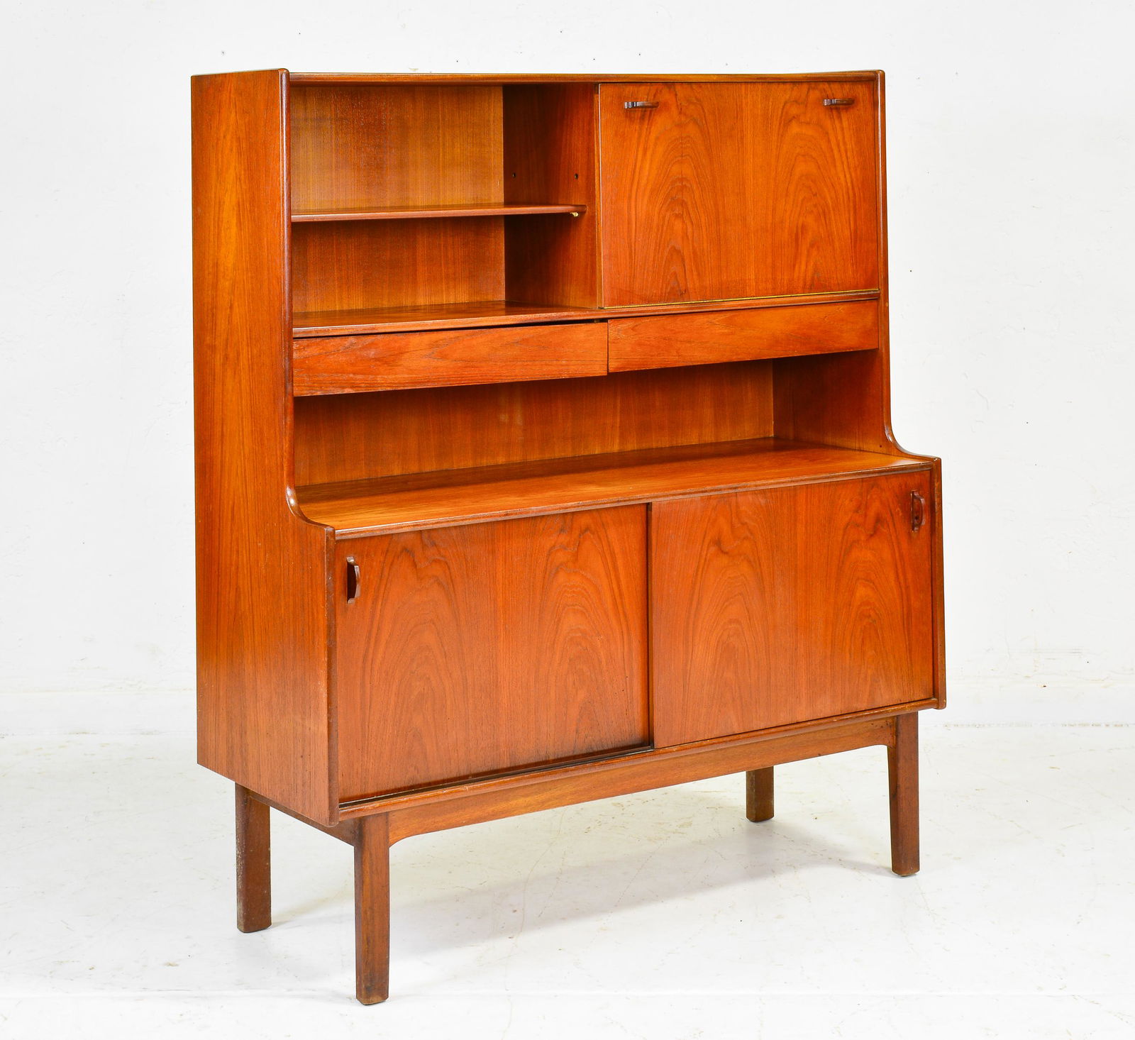 Mid Century Modern Teak Cocktail Cabinet - Nathan (1 of 3)