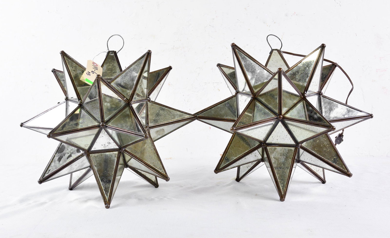 2 Mirrored Star Hanging Lights (1 of 1)