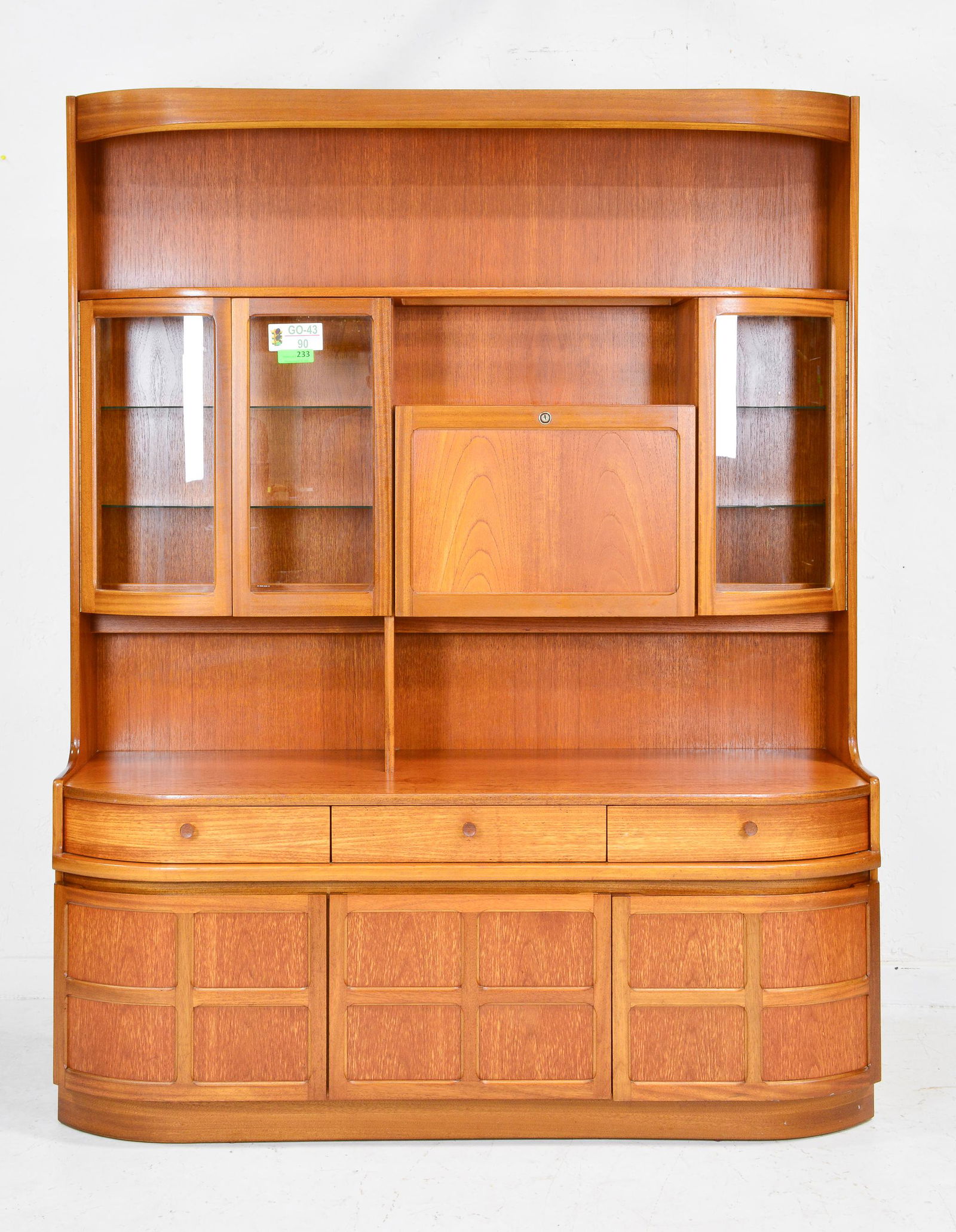 Mid Century Modern Wall Unit / Bookcase - Nathan (1 of 8)