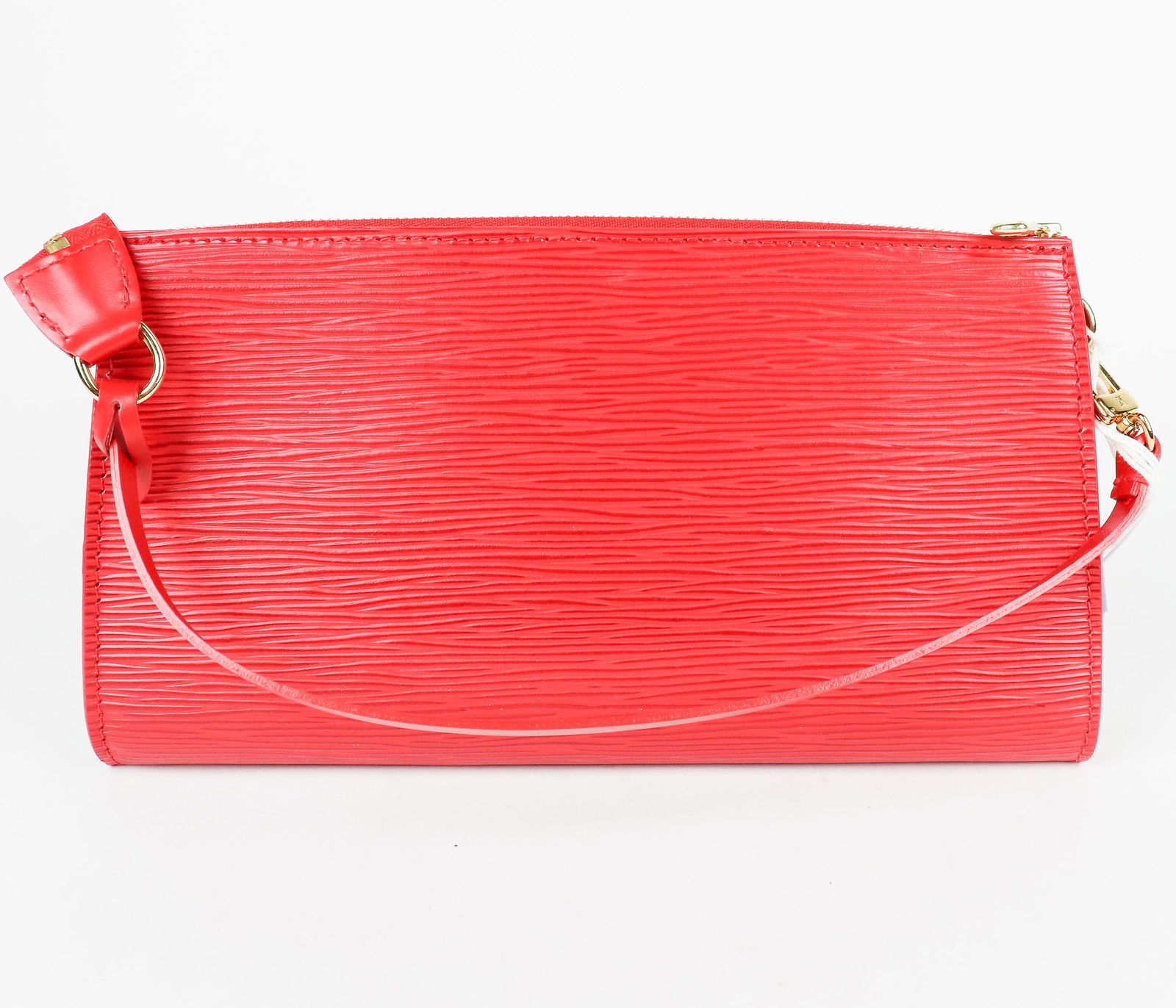 Louis Vuitton Accessory Pouch in Red Leather Epi (1 of 3)