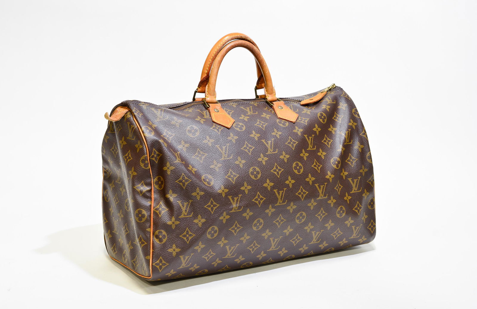 Louis Vuitton Speedy 40 in Vachetta Monogram Canvas (1 of 5)