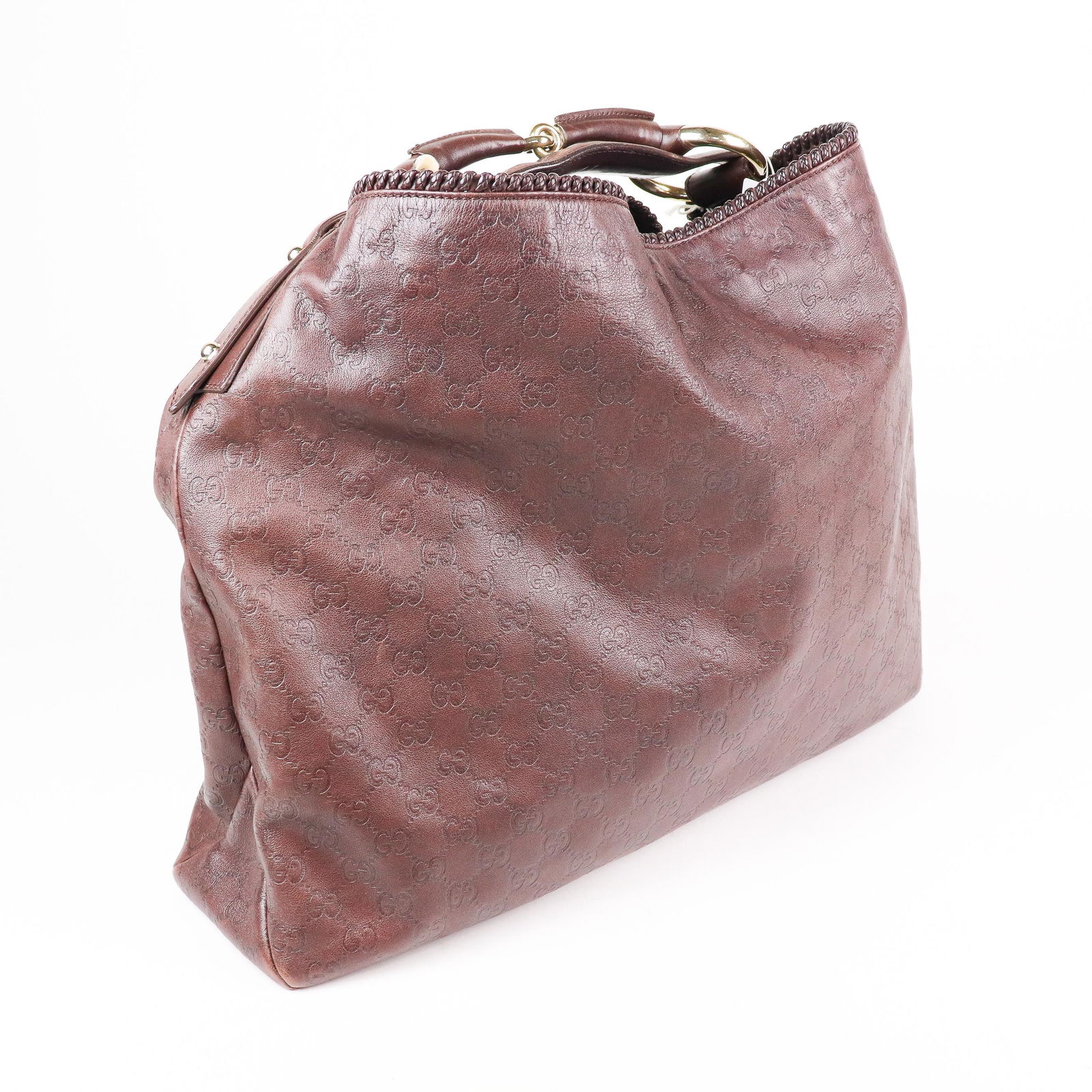 Gucci Large Horsebit Hobo in  Guccissima Leather (1 of 6)