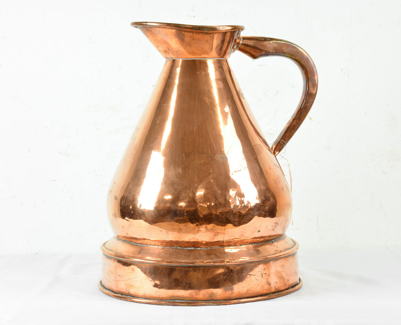 Large Polished Copper 4 Gallon Pitcher (1 of 5)