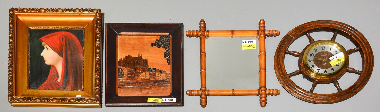 4pcs - Art, Clock & Mirror (1 of 4)