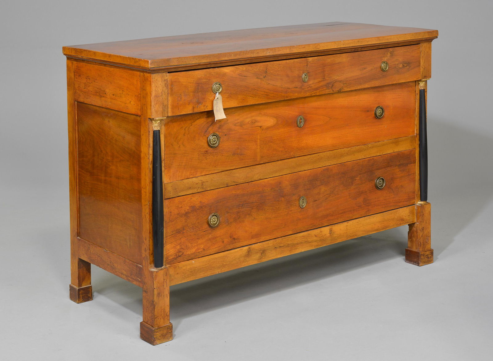 Three Drawer Biedermeier Style Chest (1 of 5)