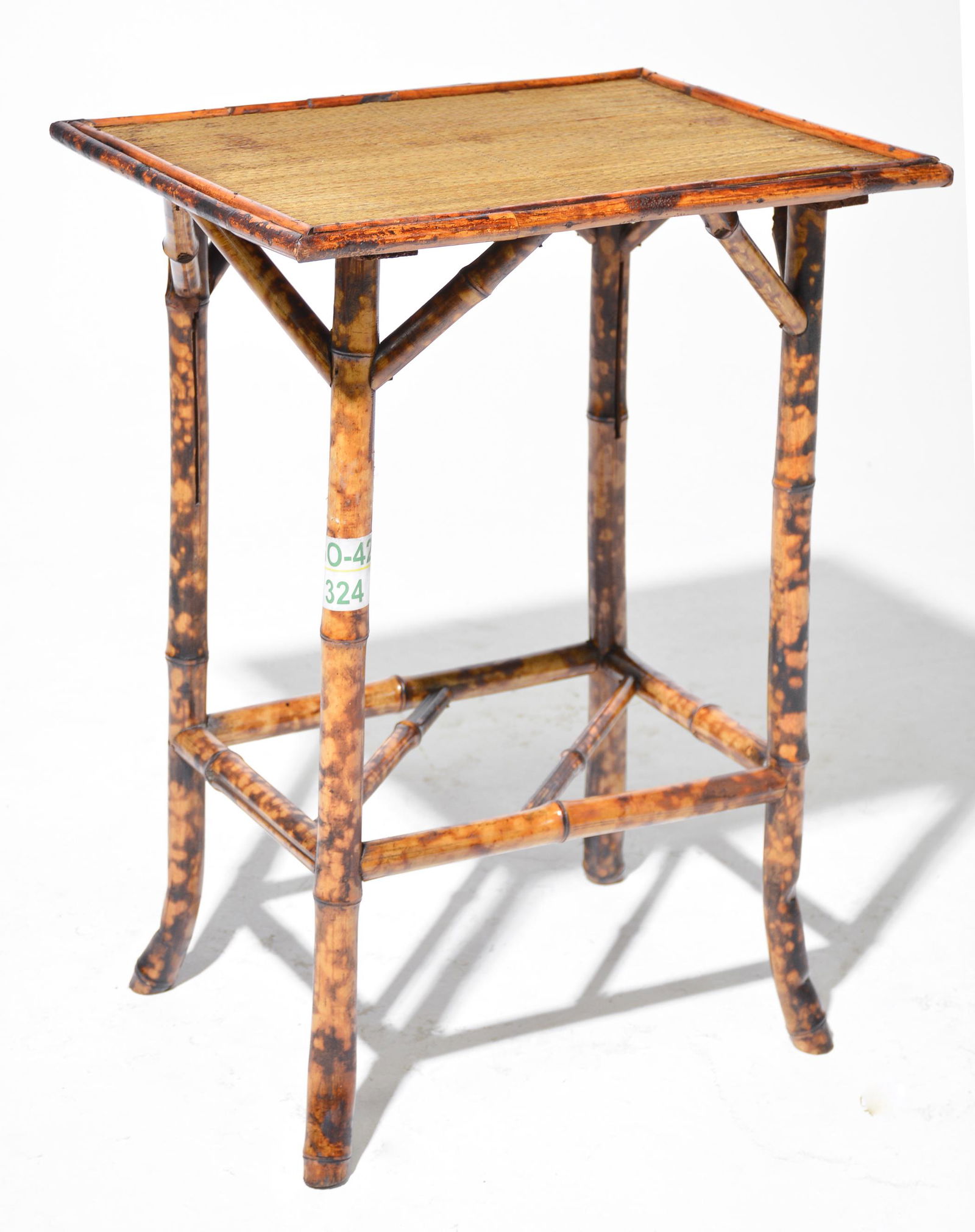 Rectangular British Bamboo Table (1 of 2)