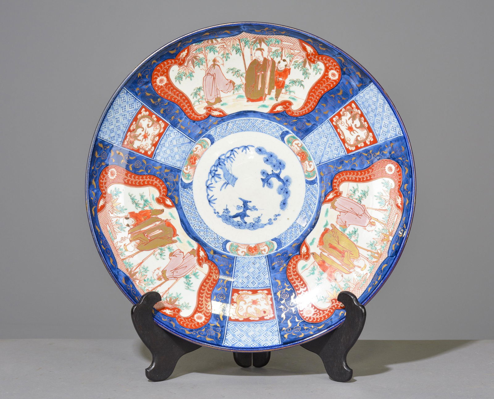 Imari Large Charger / Round Platter (1 of 4)