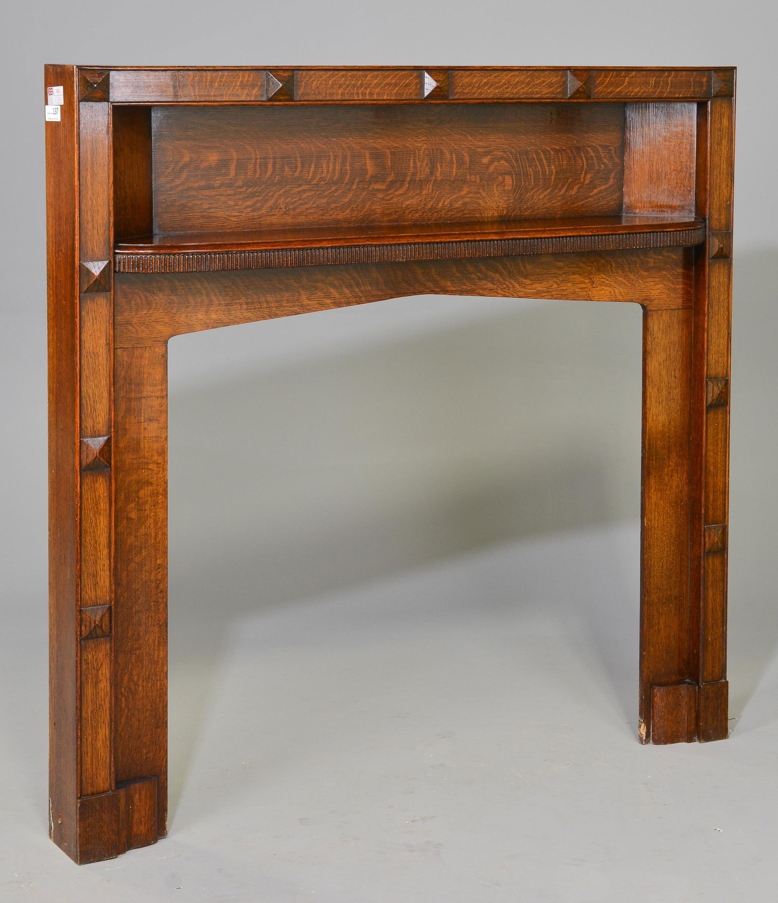Jacobean Oak Fire Surround / Mantle (1 of 3)