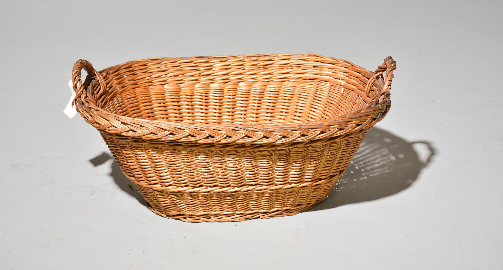 English Wicker Market Basket (1 of 3)