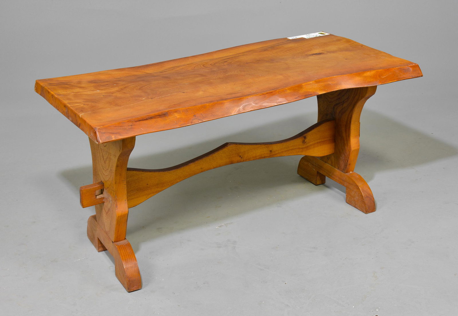 English Live Edge Coffee Table / Bench (1 of 3)